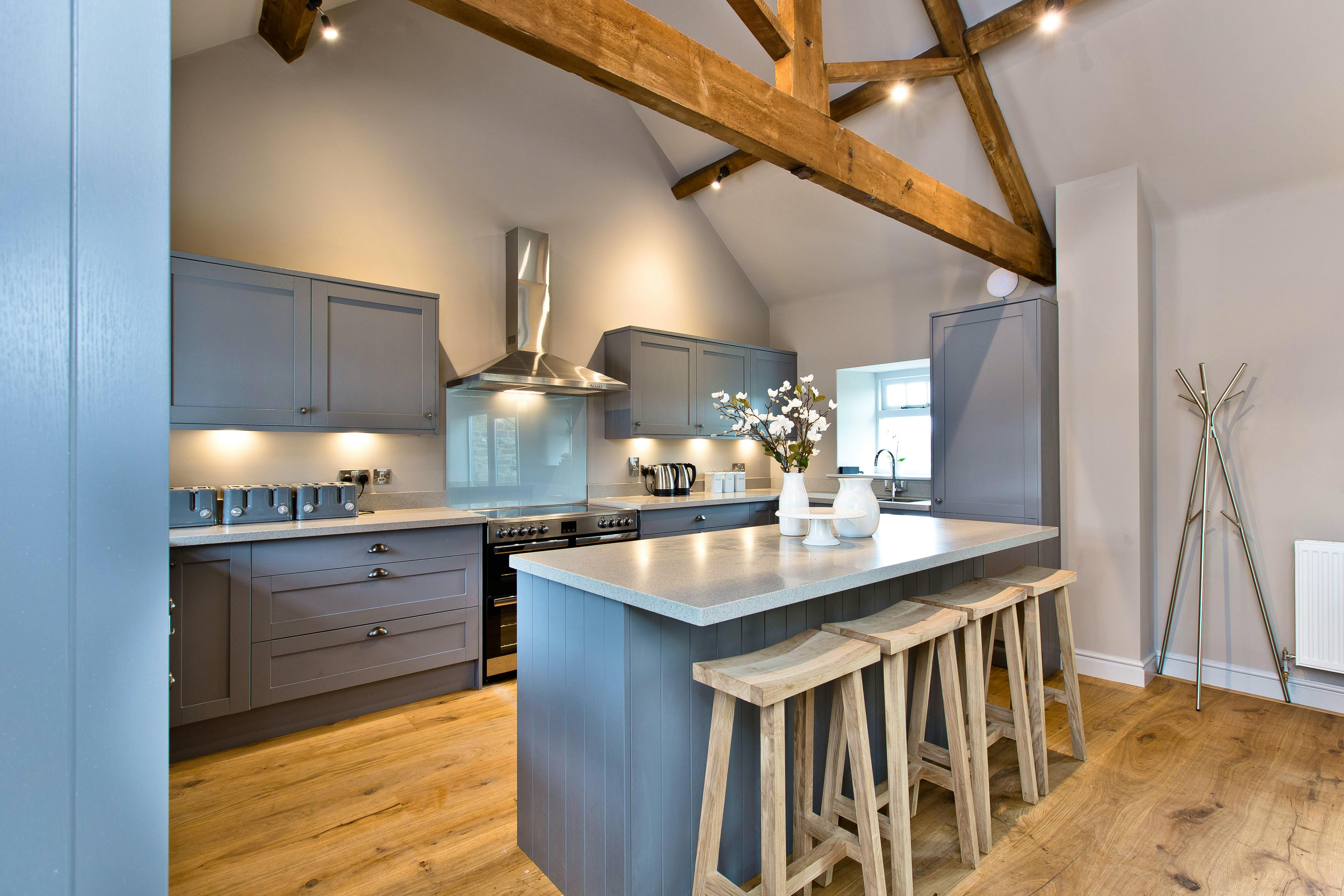 Well equipped kitchen 