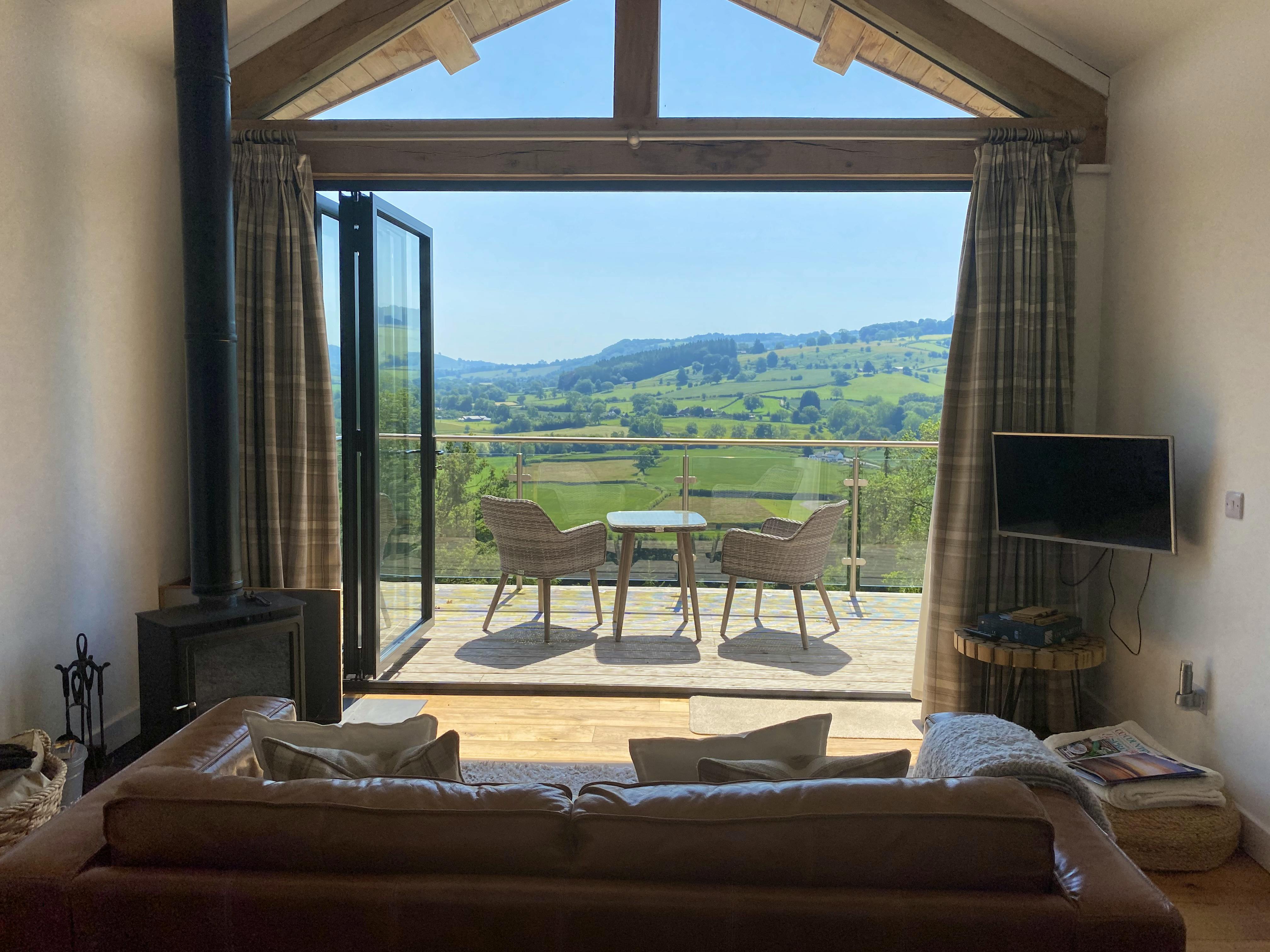 Views from Heartwood Treehouse