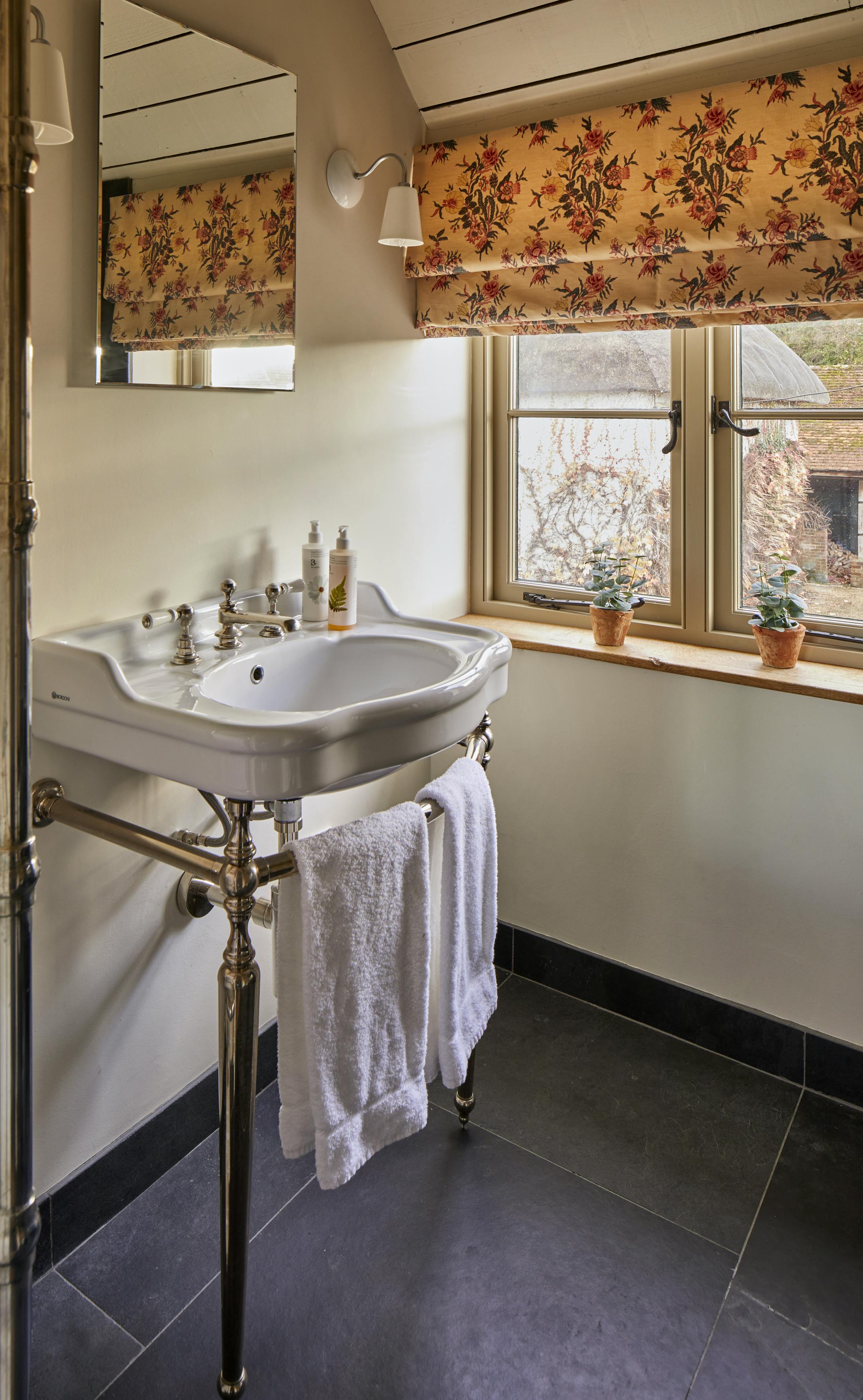 Ensuite bathroom with shower