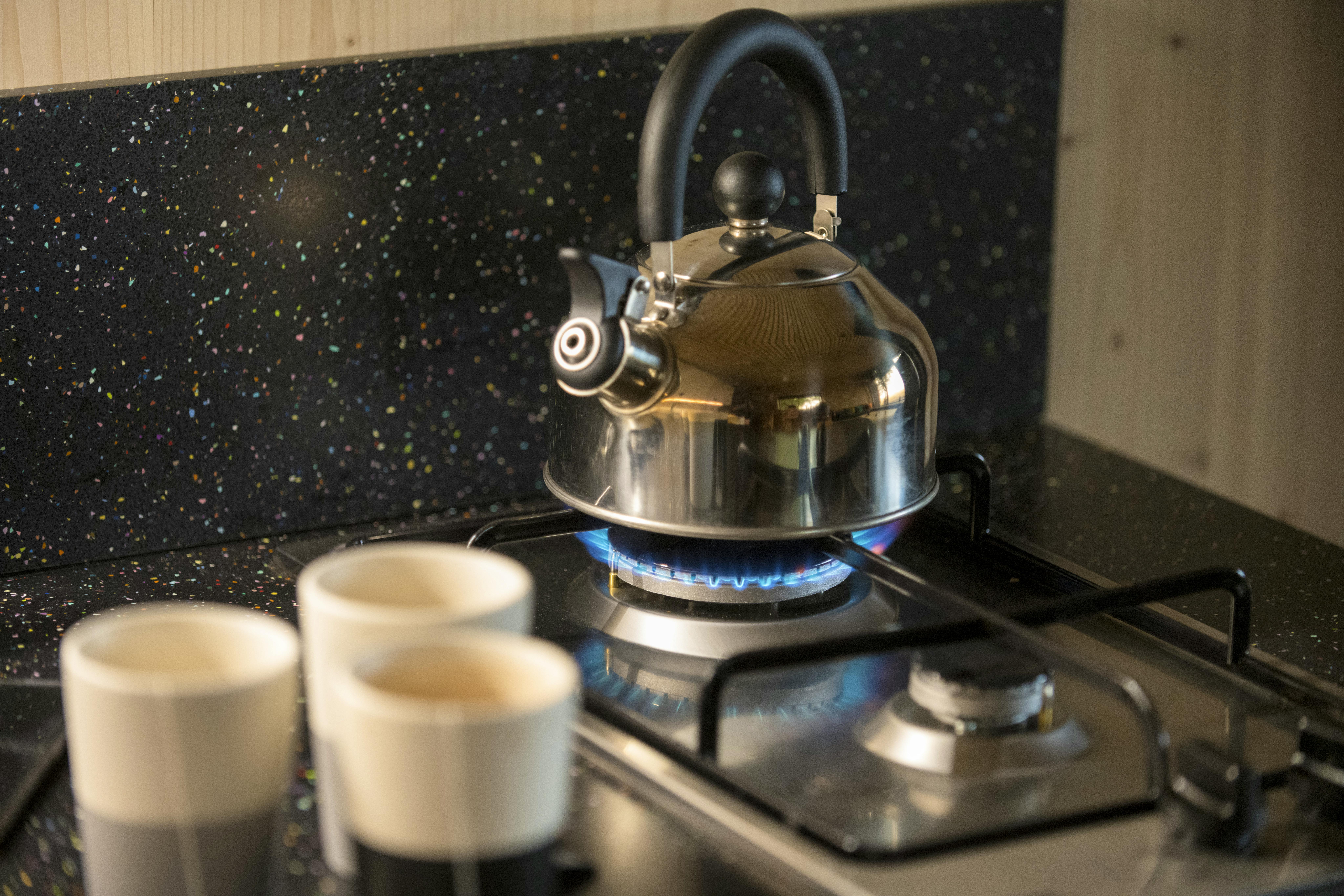 2 gas burners for cooking