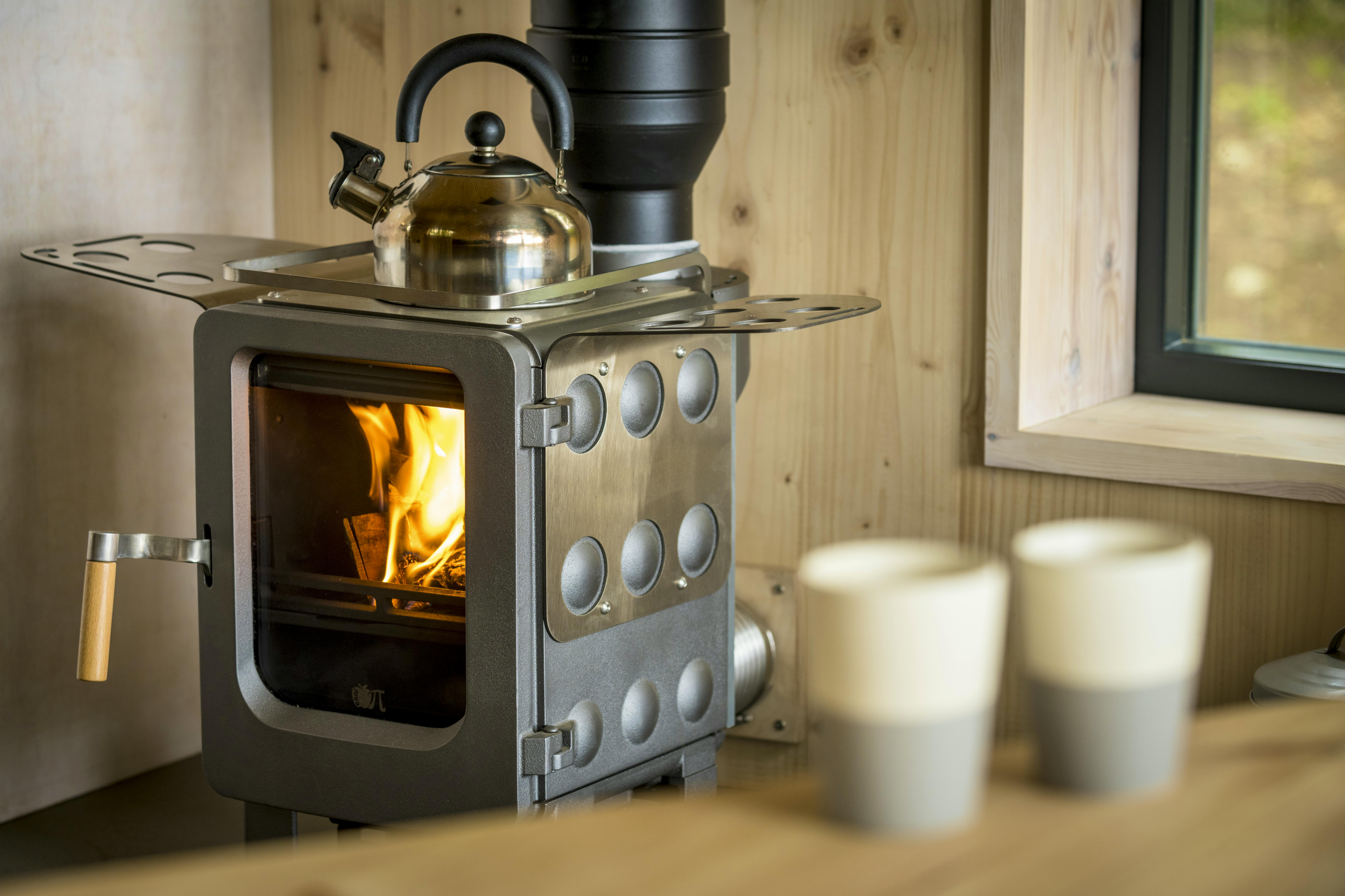 wood burning stove