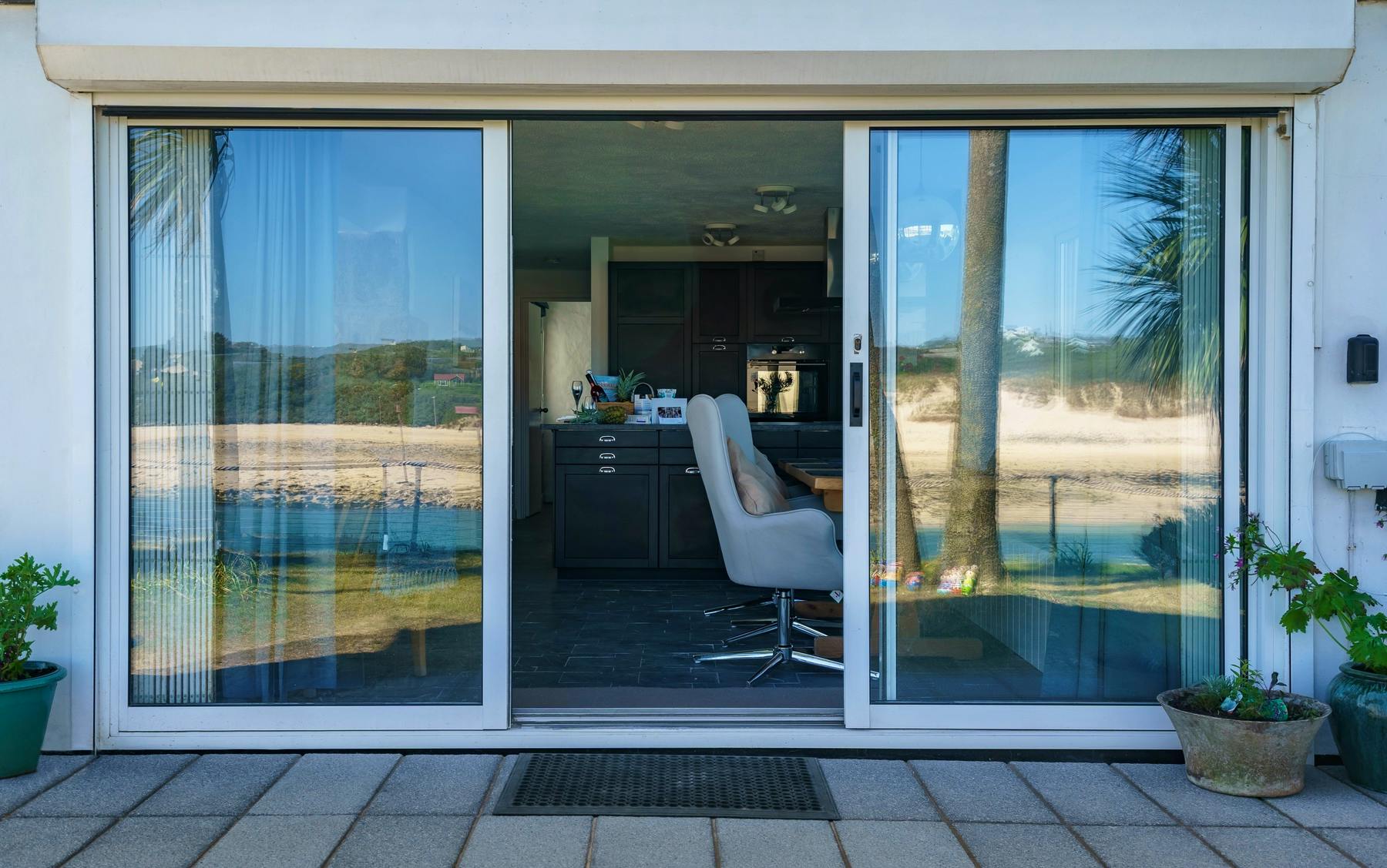 Beach Reflections at Ferry House