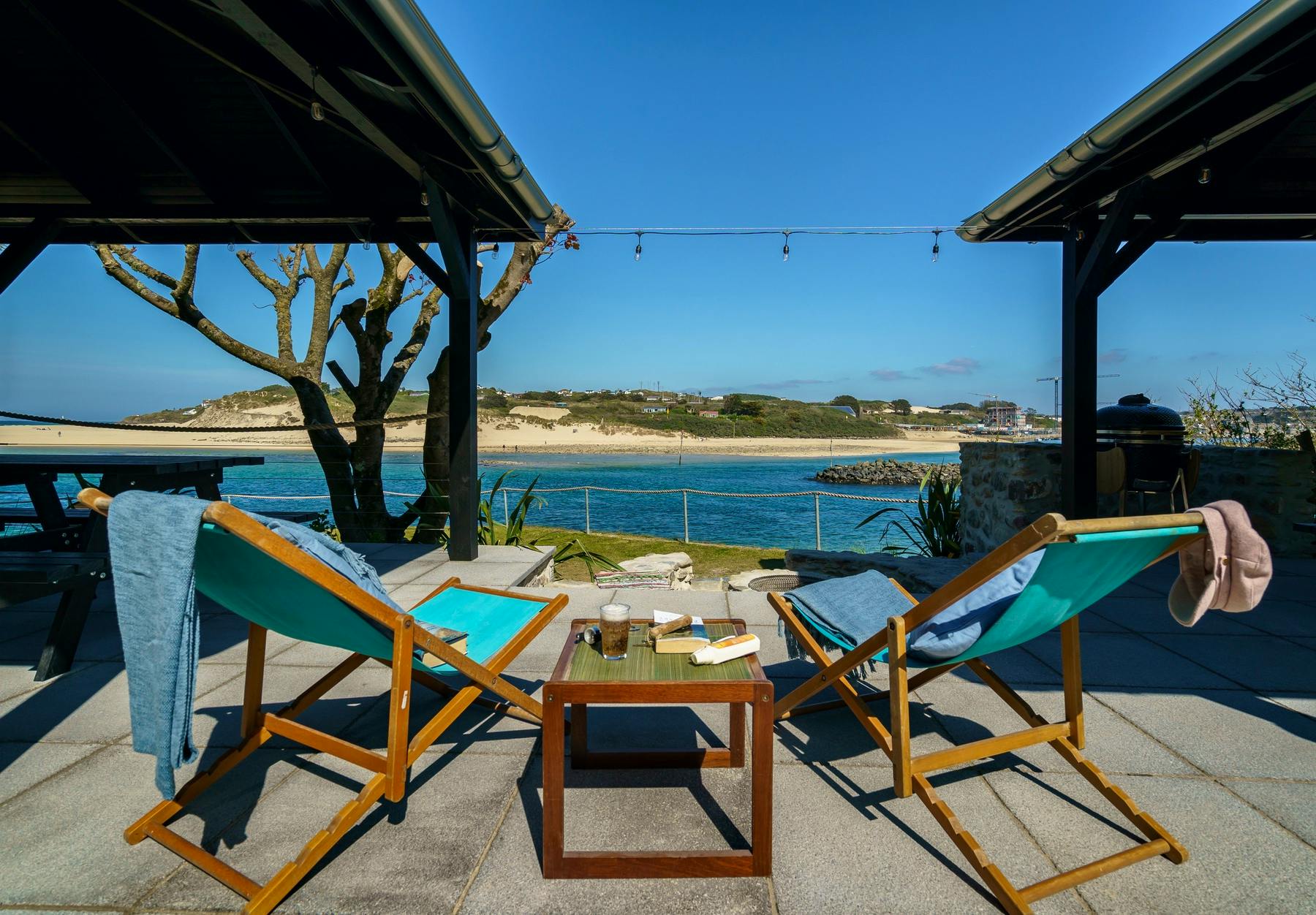 Relax and watch the world float by