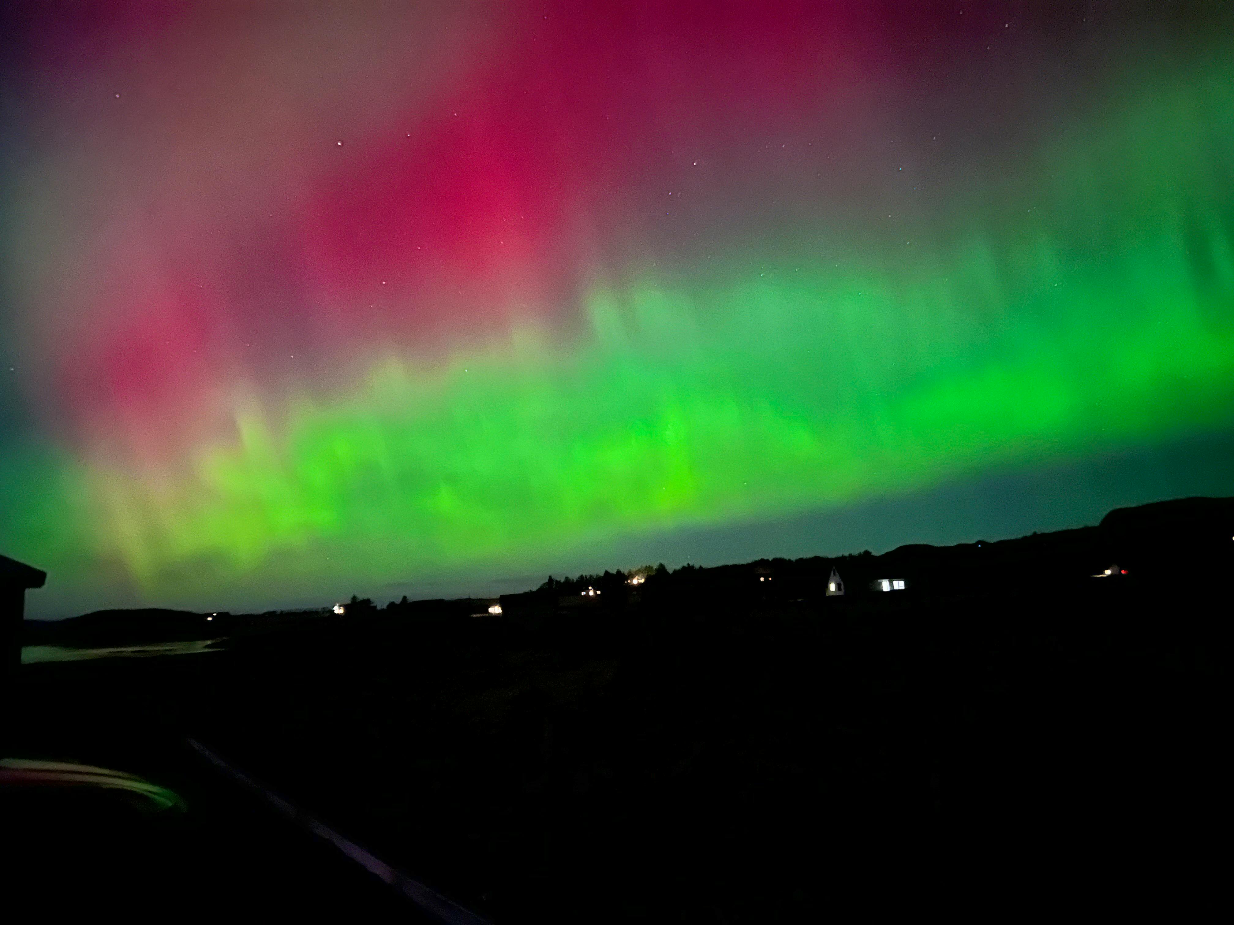 Northern Lights (from the drive)
