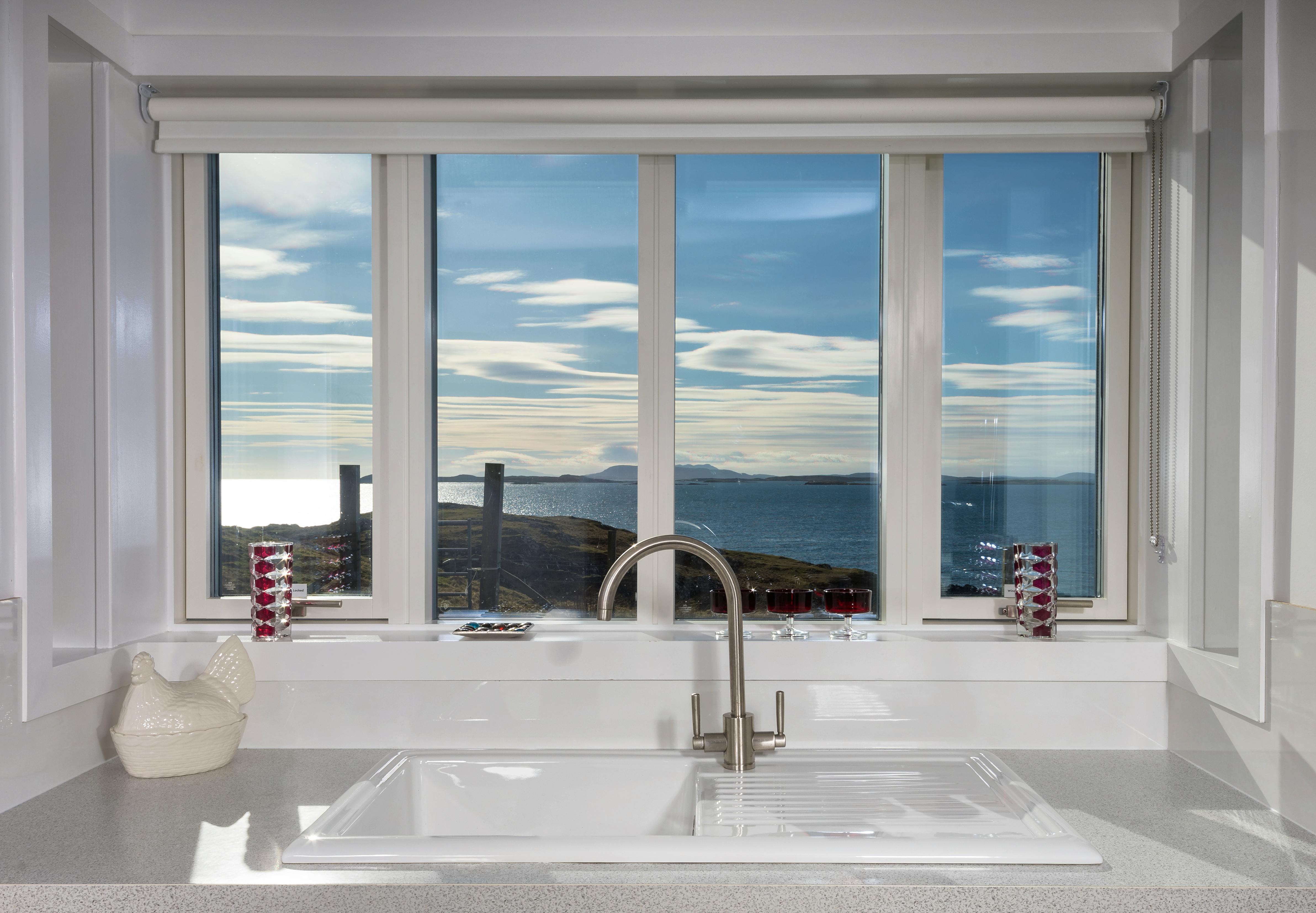 Kitchen window view 1