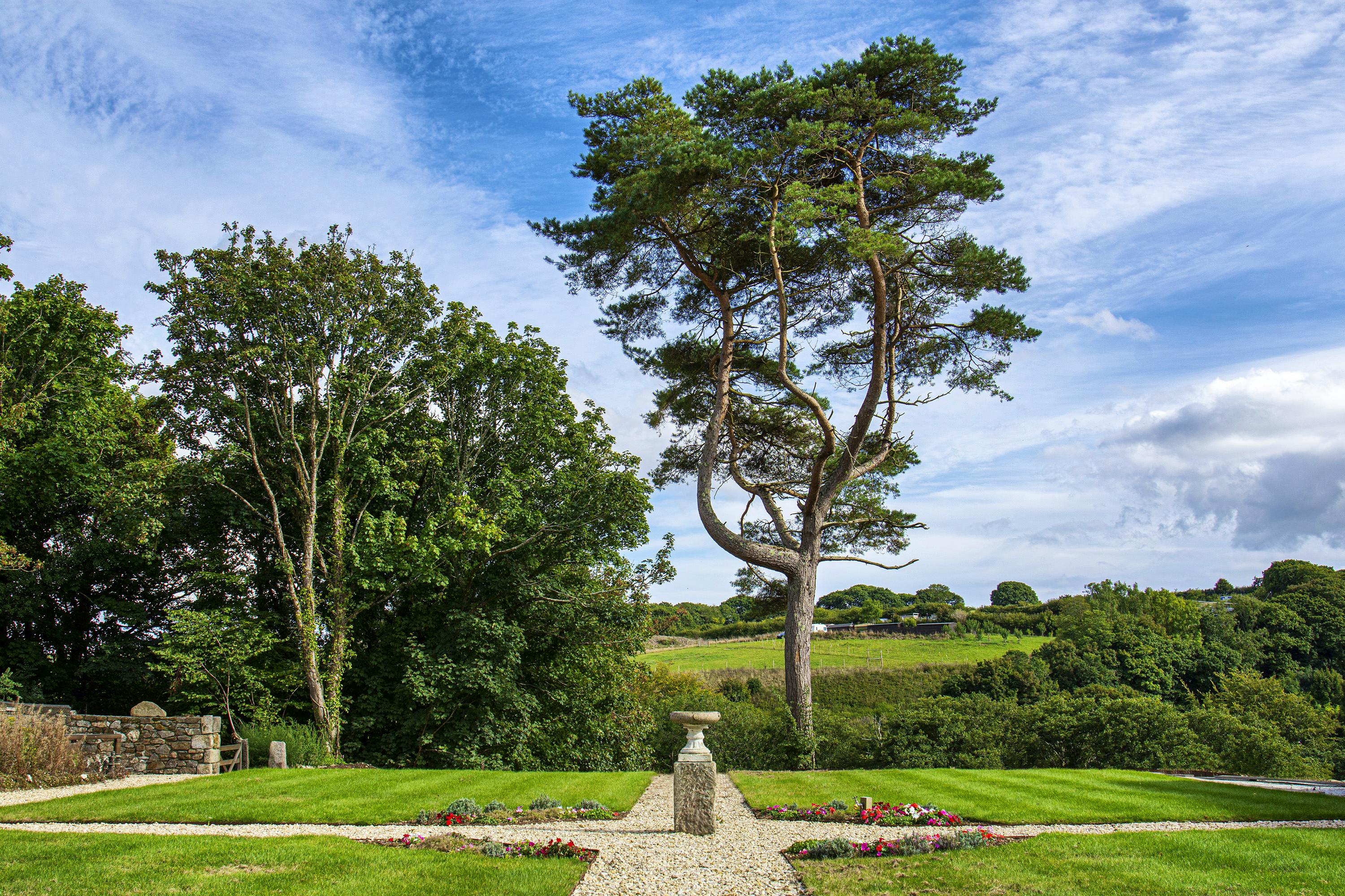 Private garden for guest use
