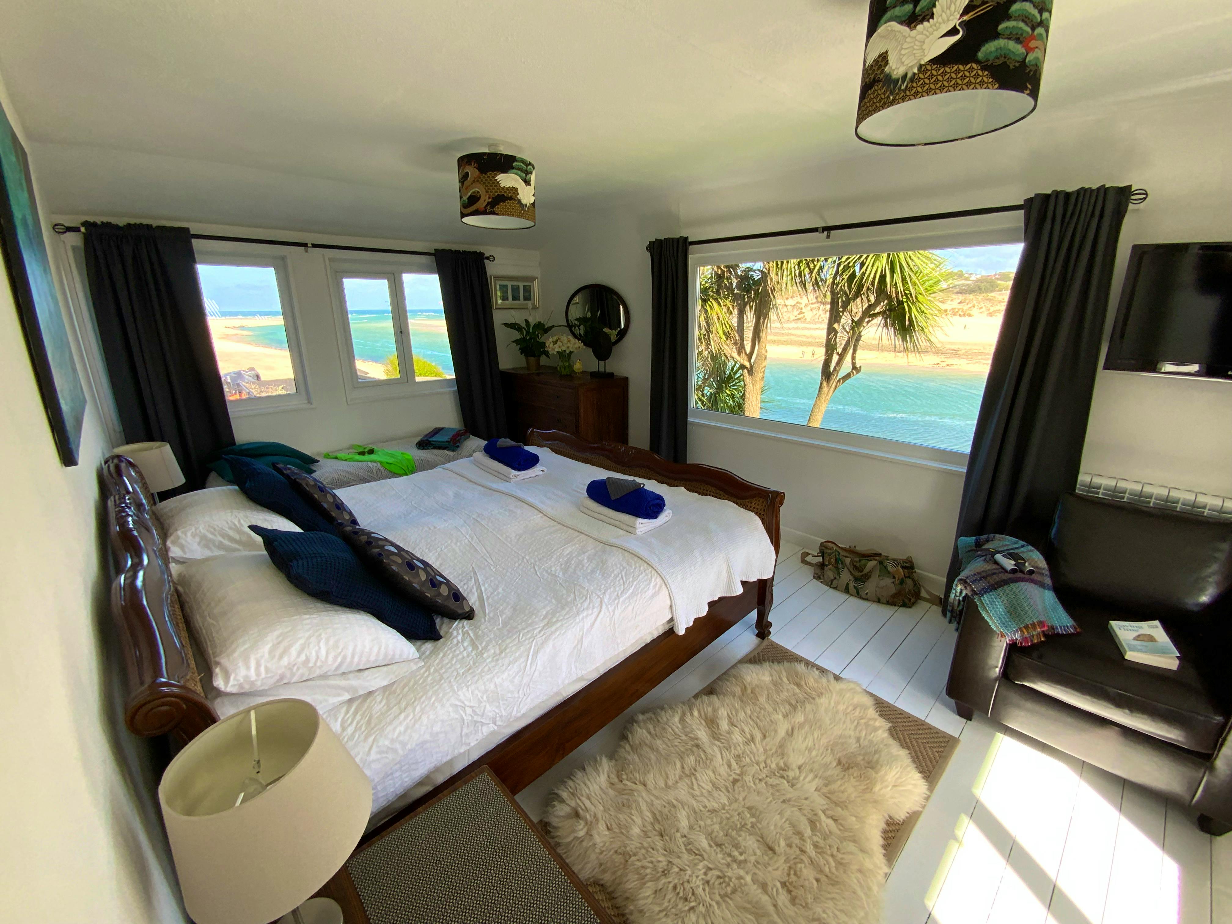 Panoramic Master Bedroom Sea Views
