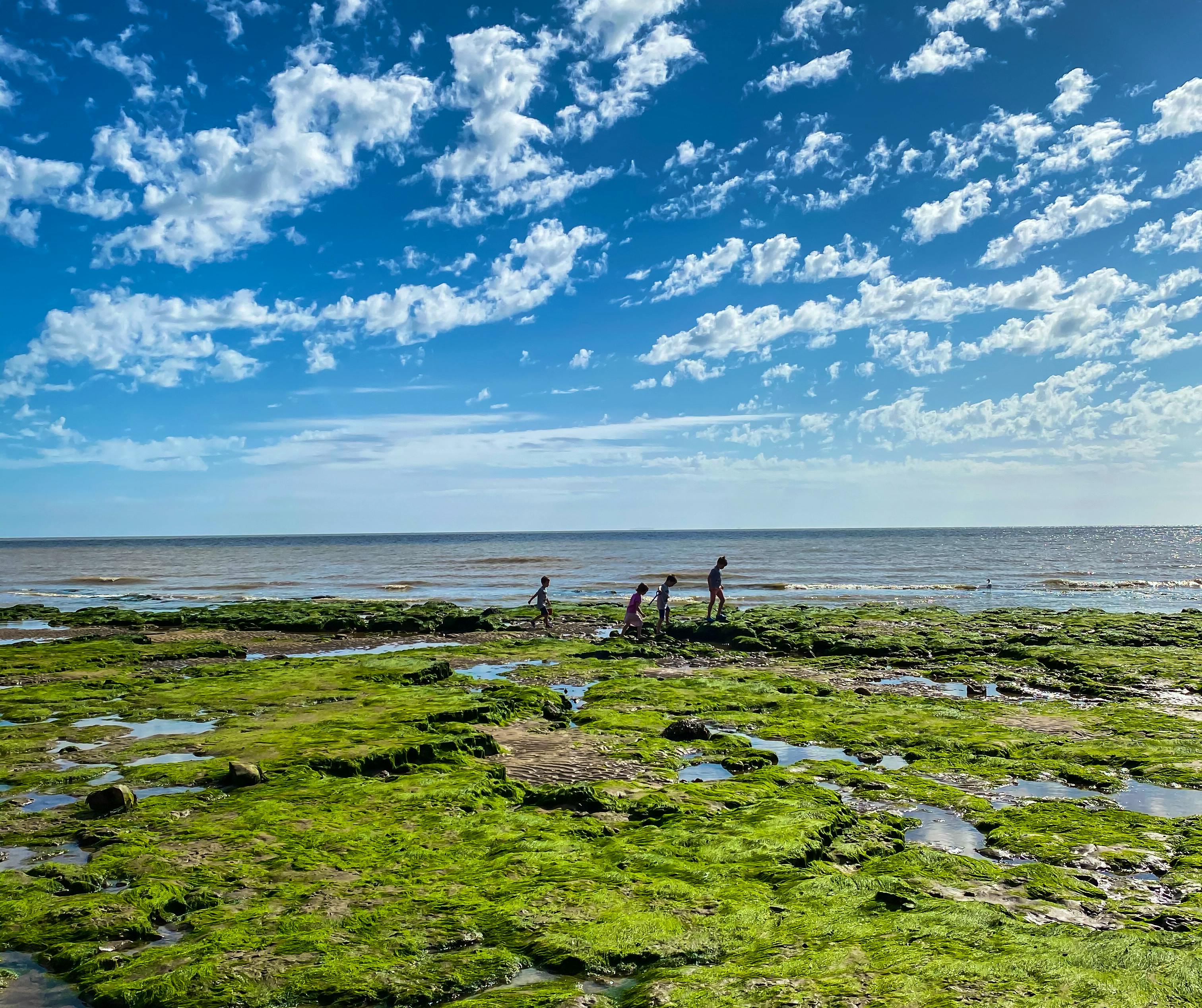 Walton Beach at low tide