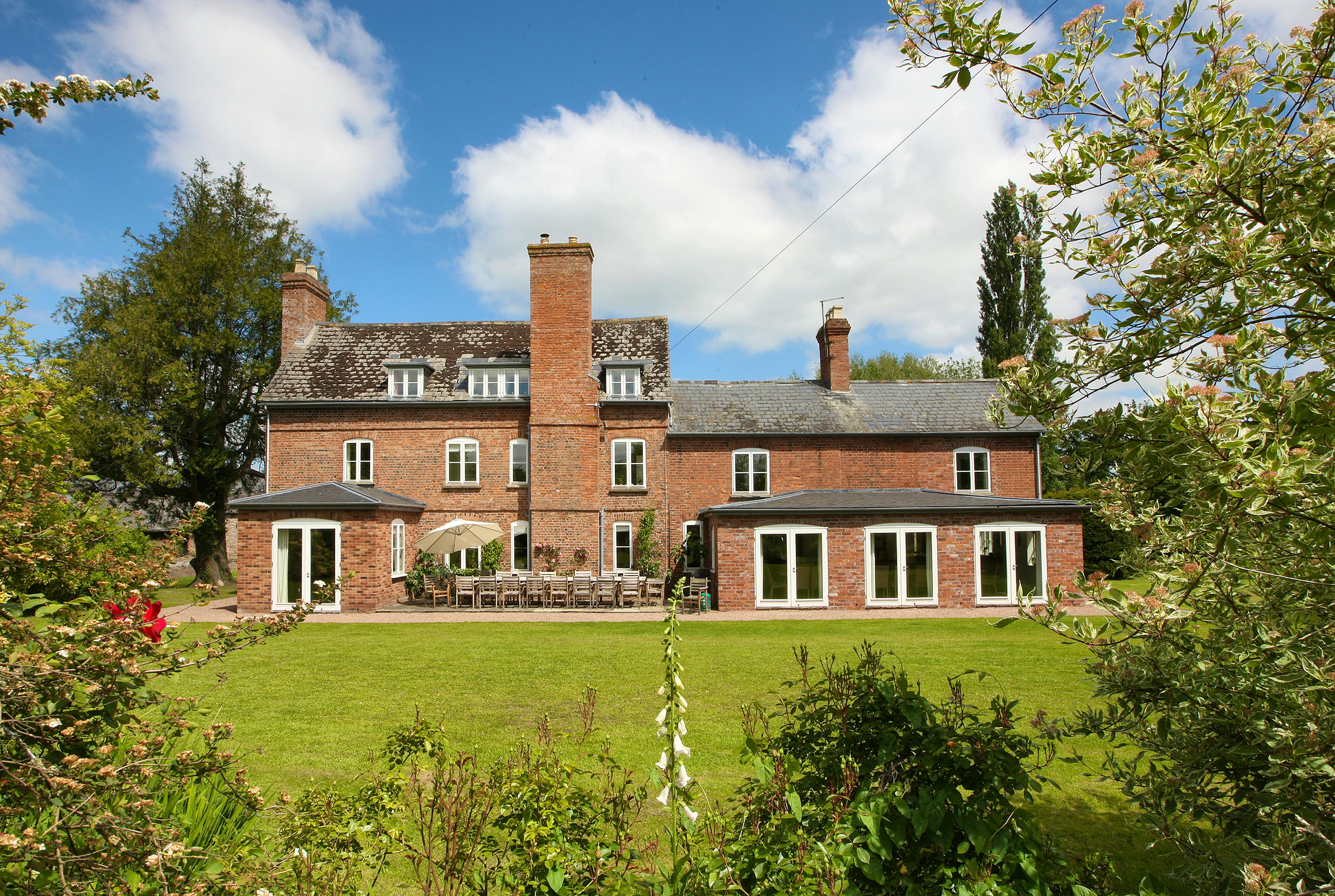 South side of Monnington House 