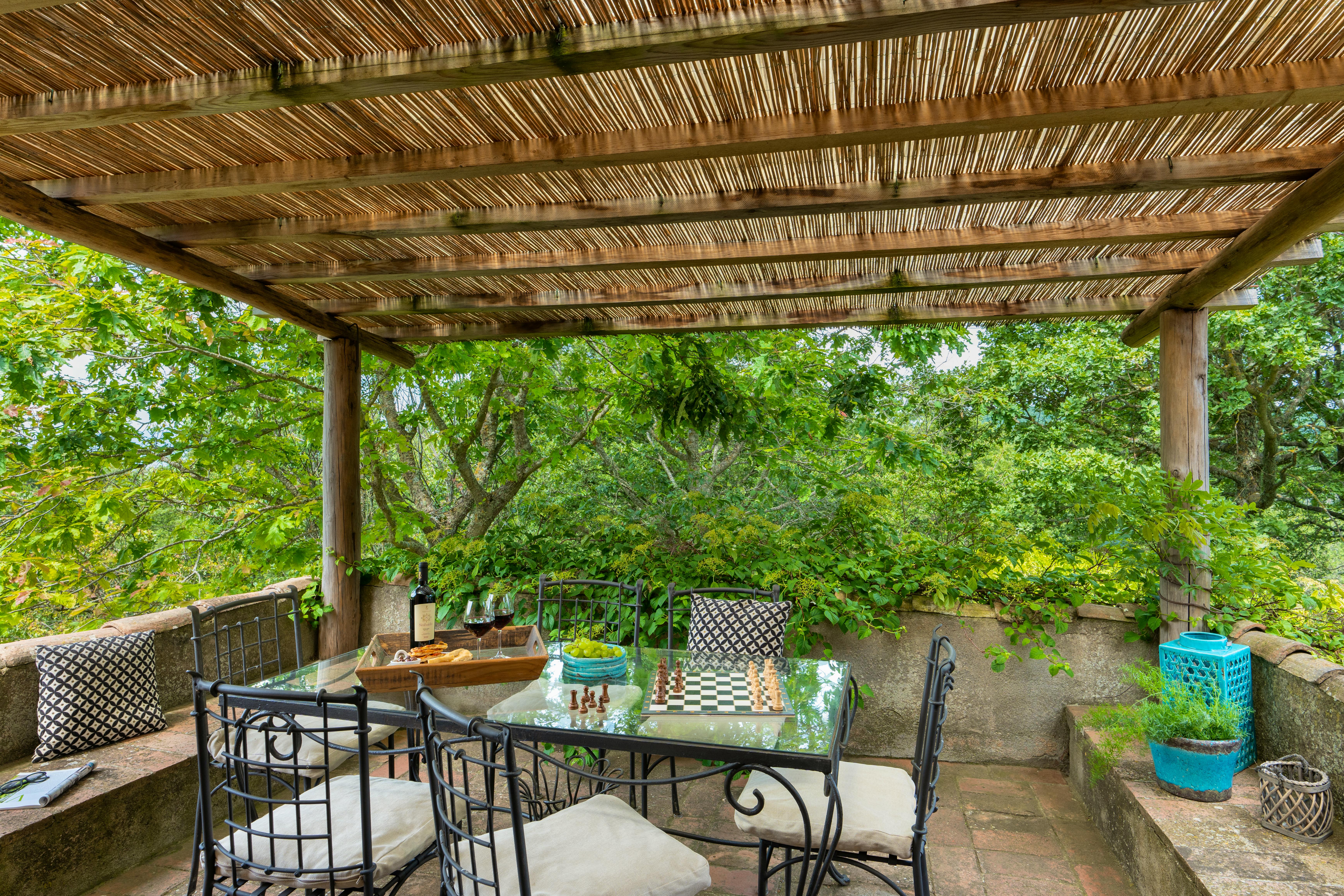 Terrace on the first floor