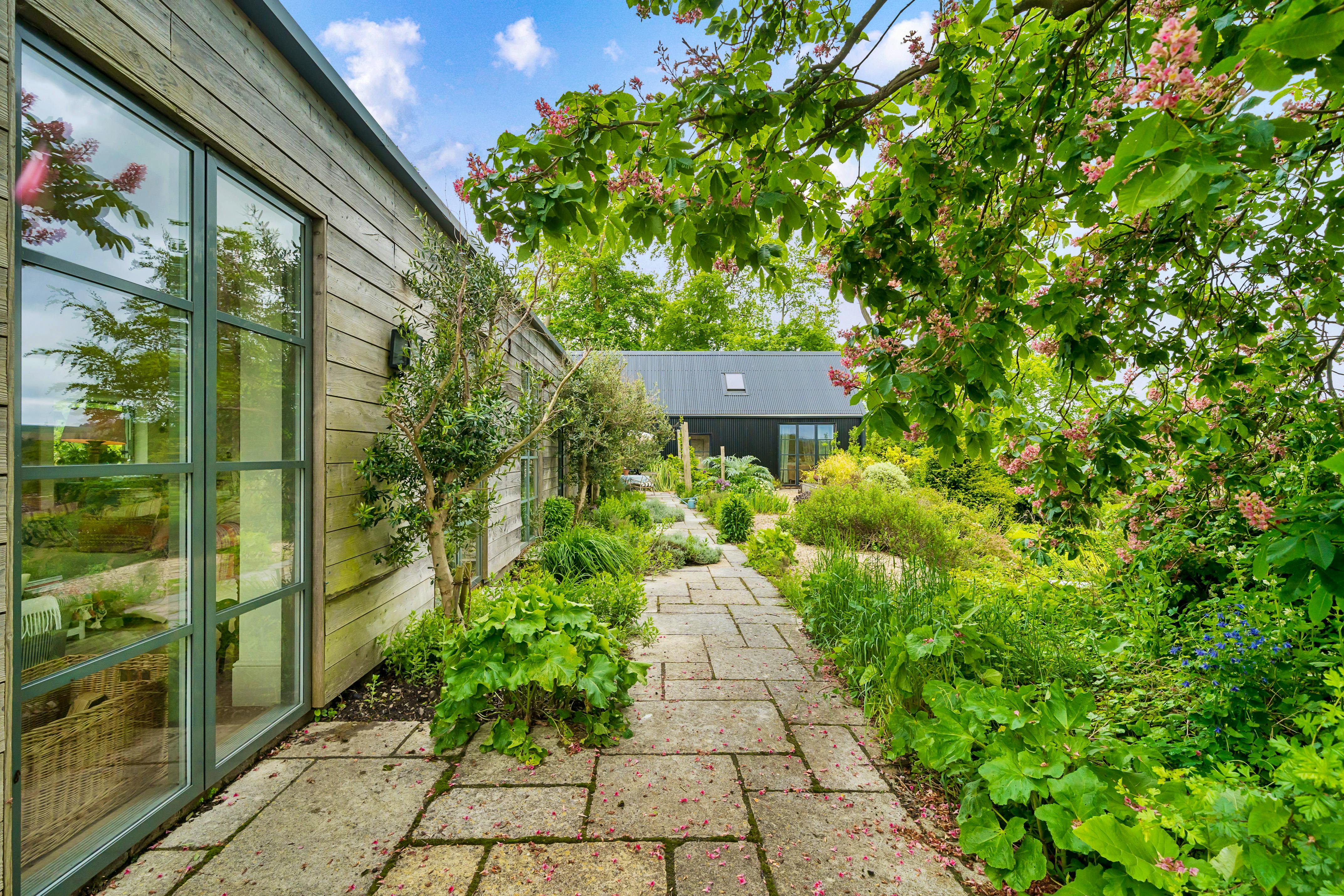 South facing terrace 