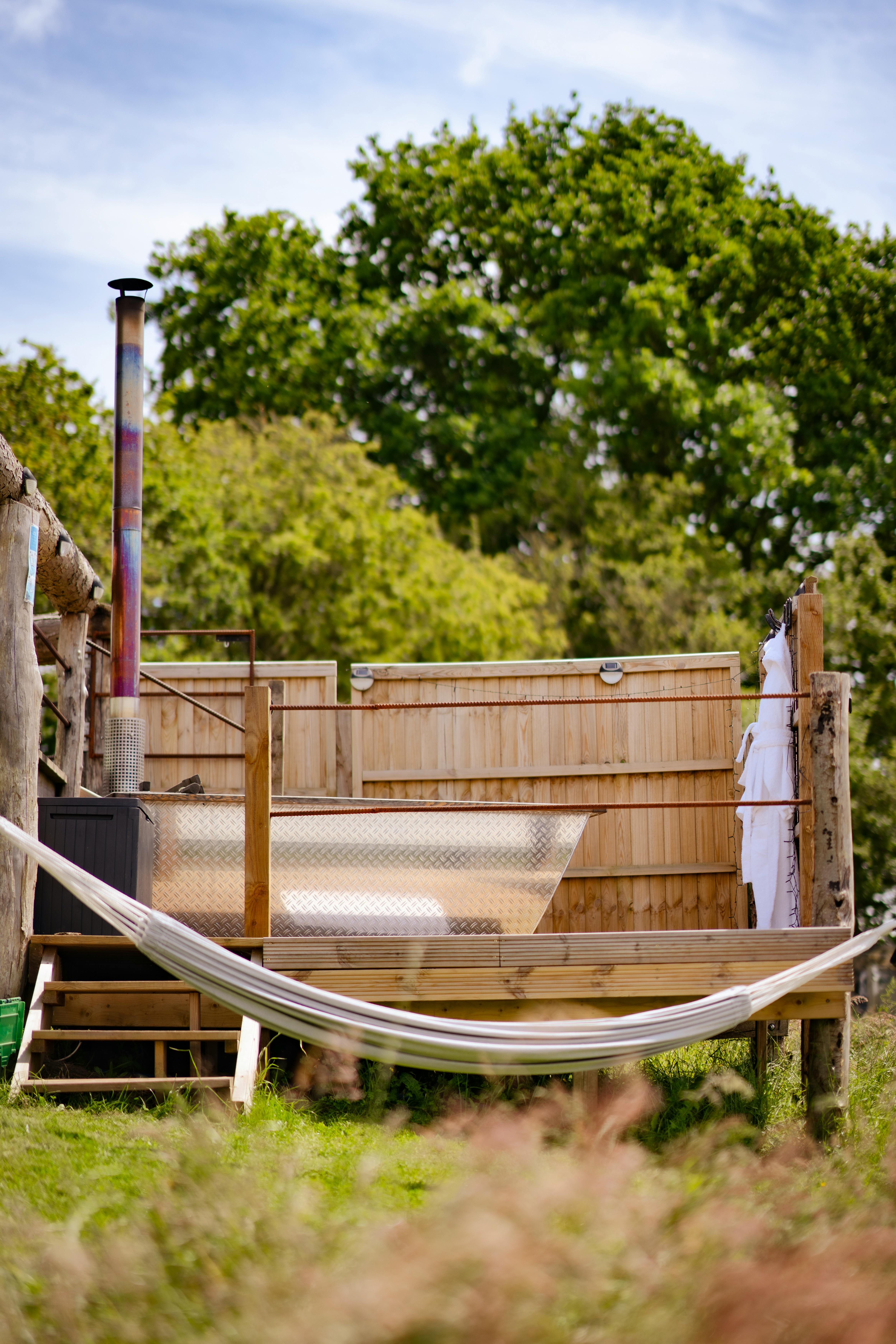 The Hot Tub at Pen-y-Fan Cabin