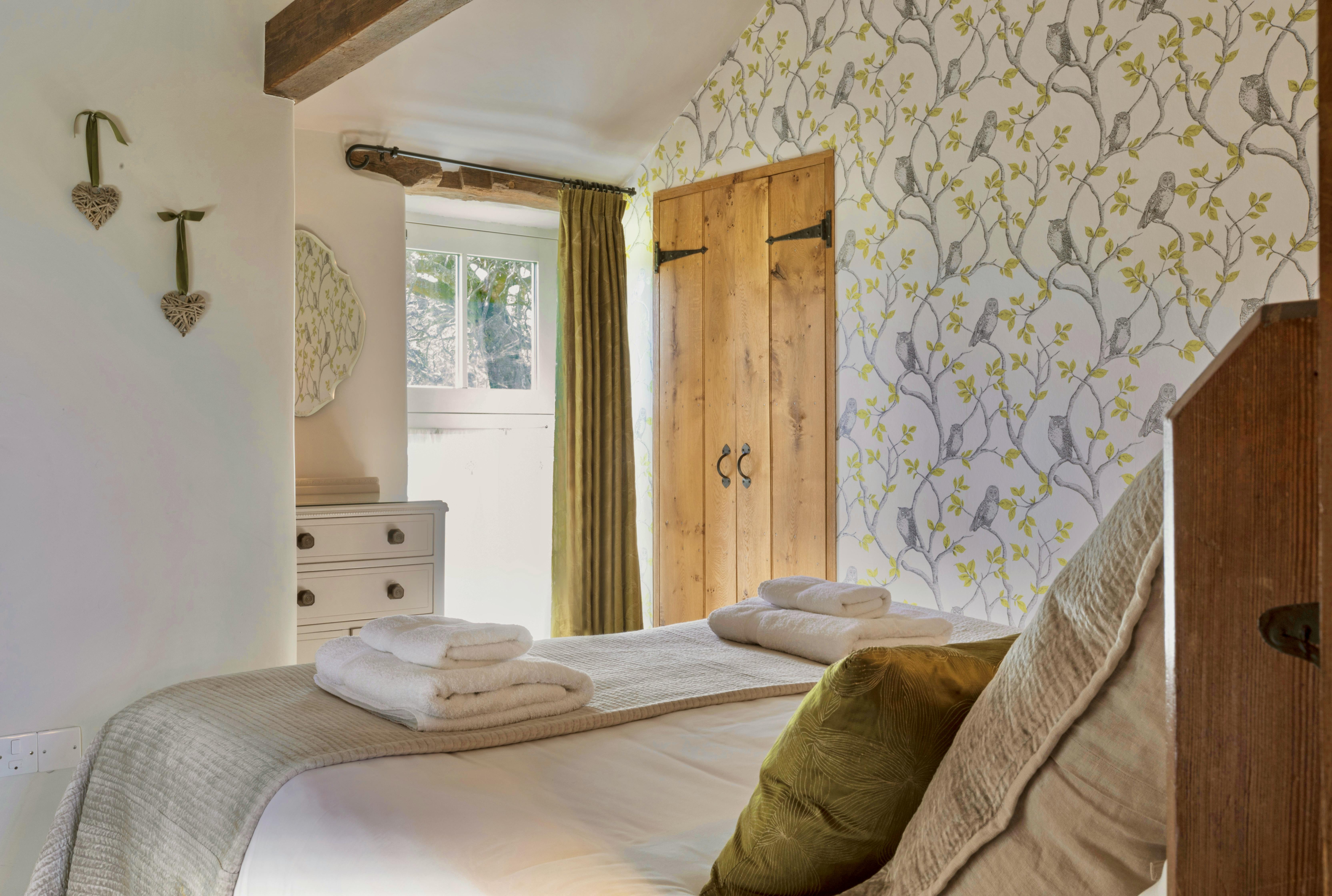 Bedroom 2 with wonderful views out