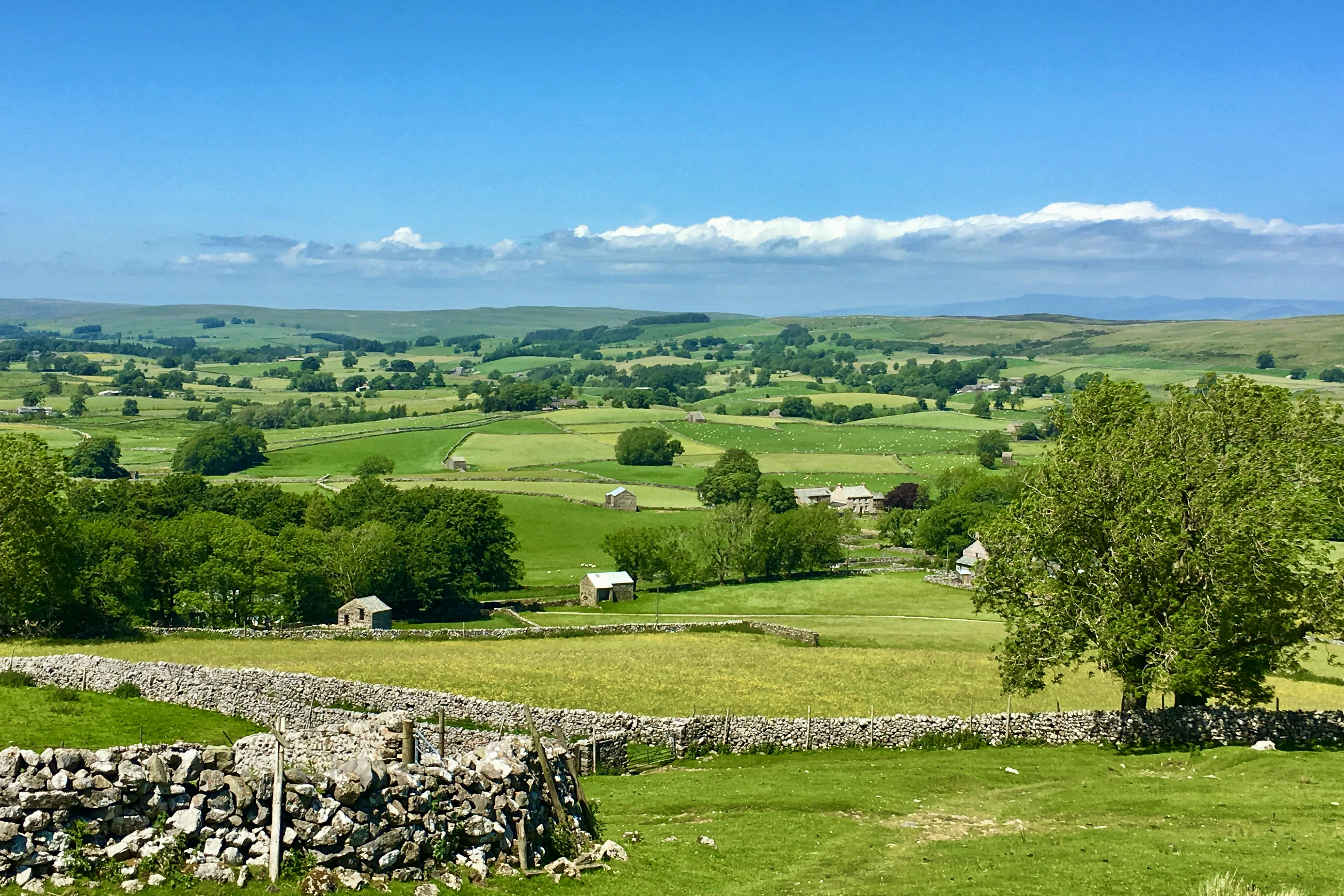 Up the hill from Angel Barn