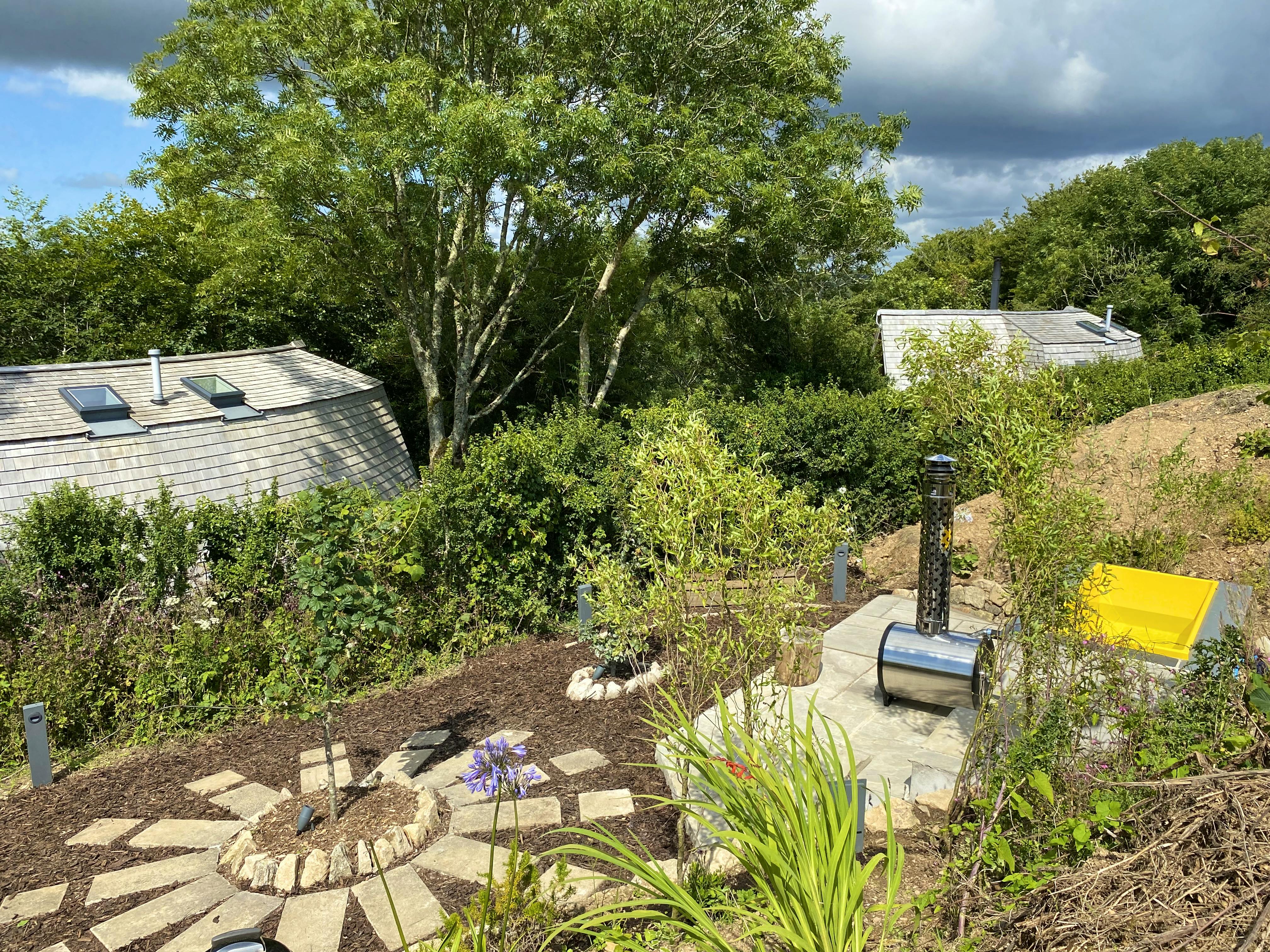 a lovely  private space to relax