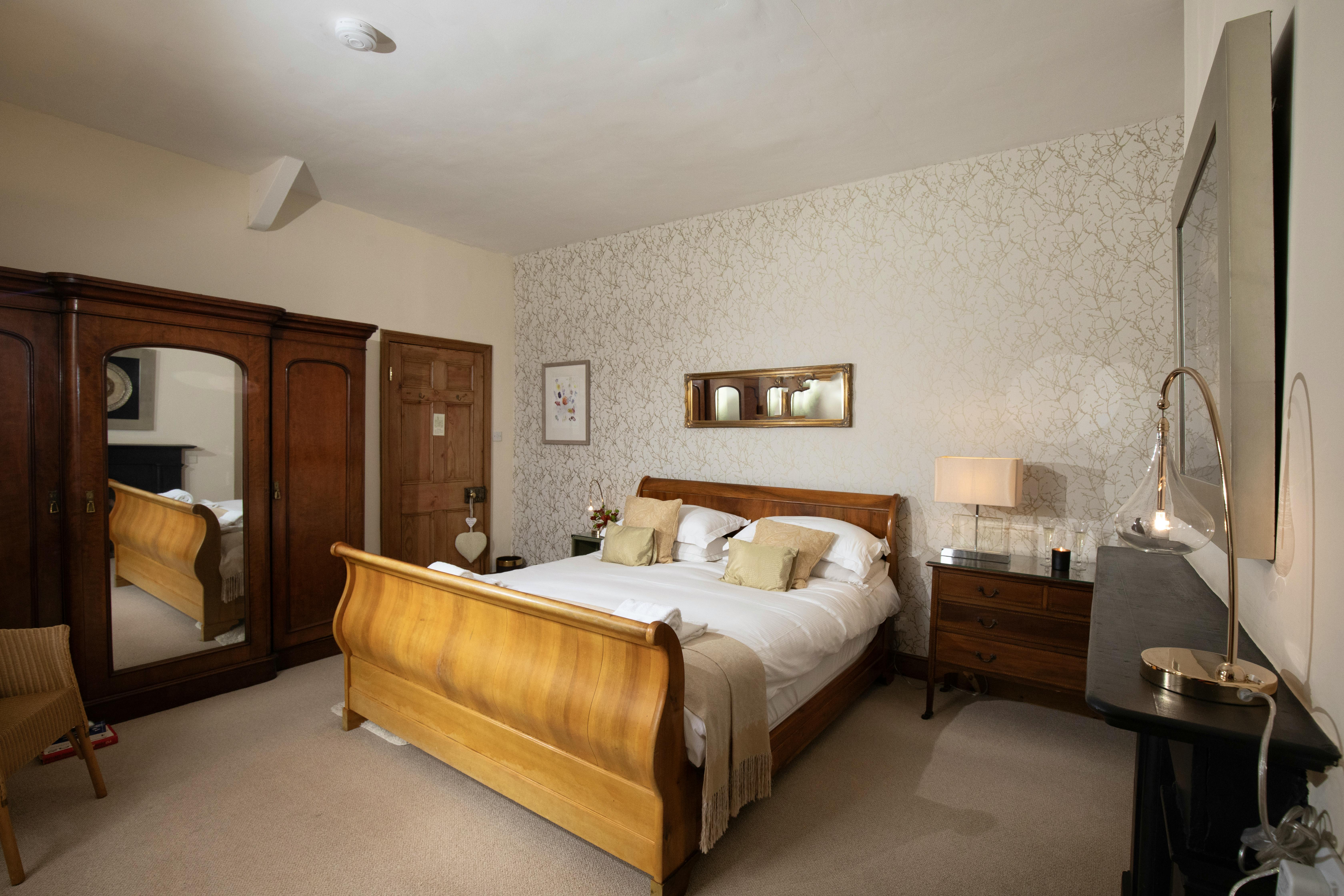 Bedroom one with super king bed