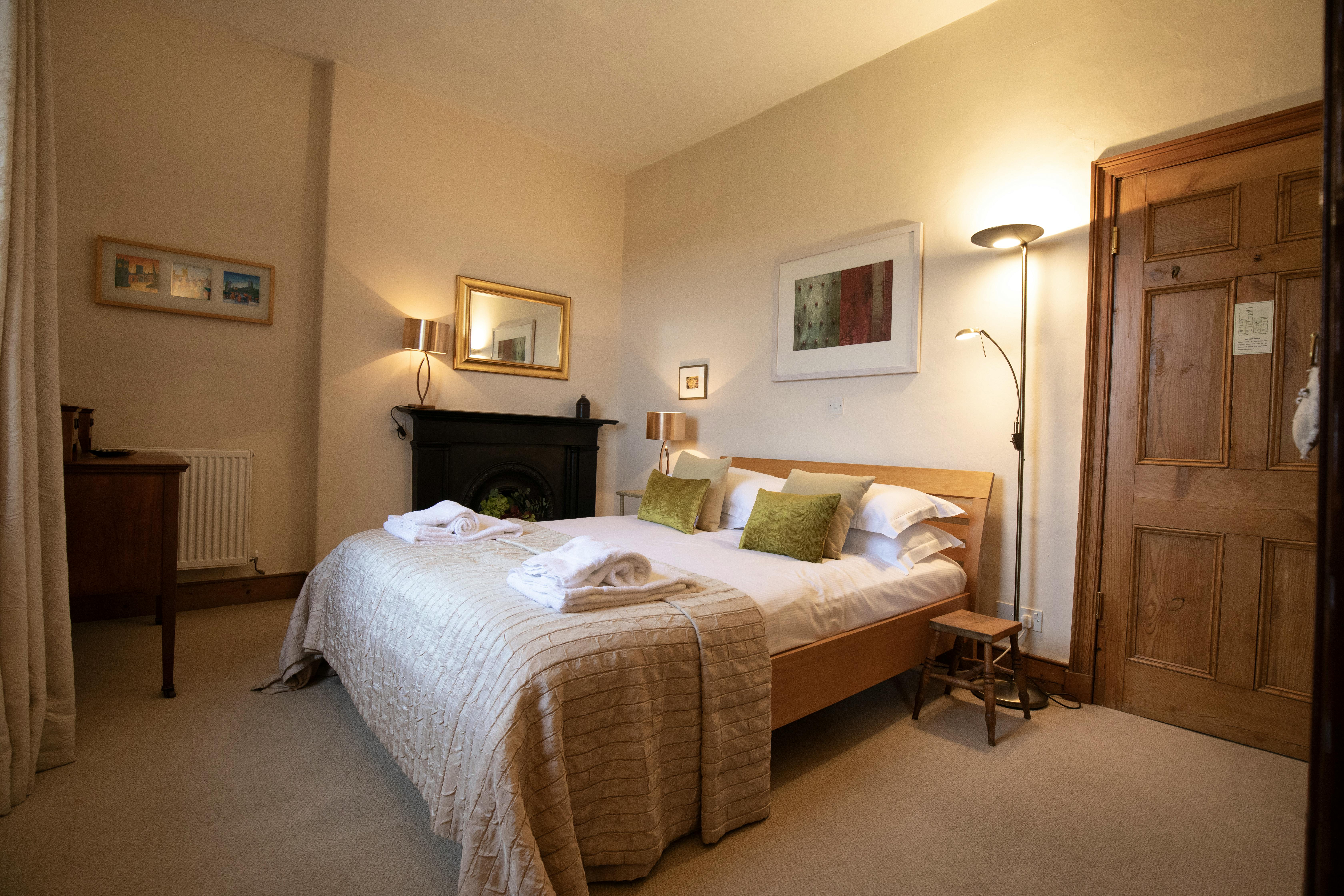 Bedroom two with king-sized bed