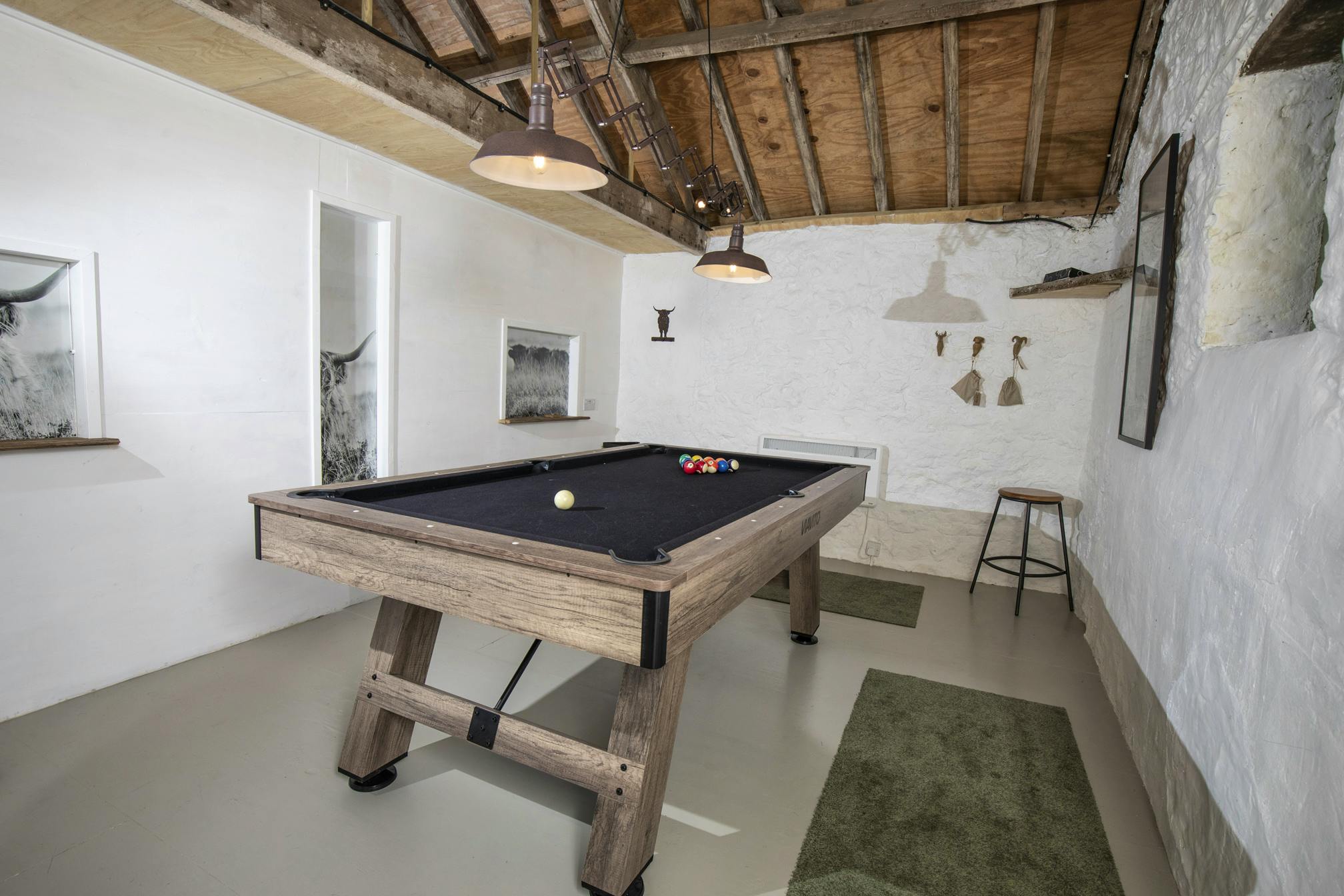 Pool stable recreation area