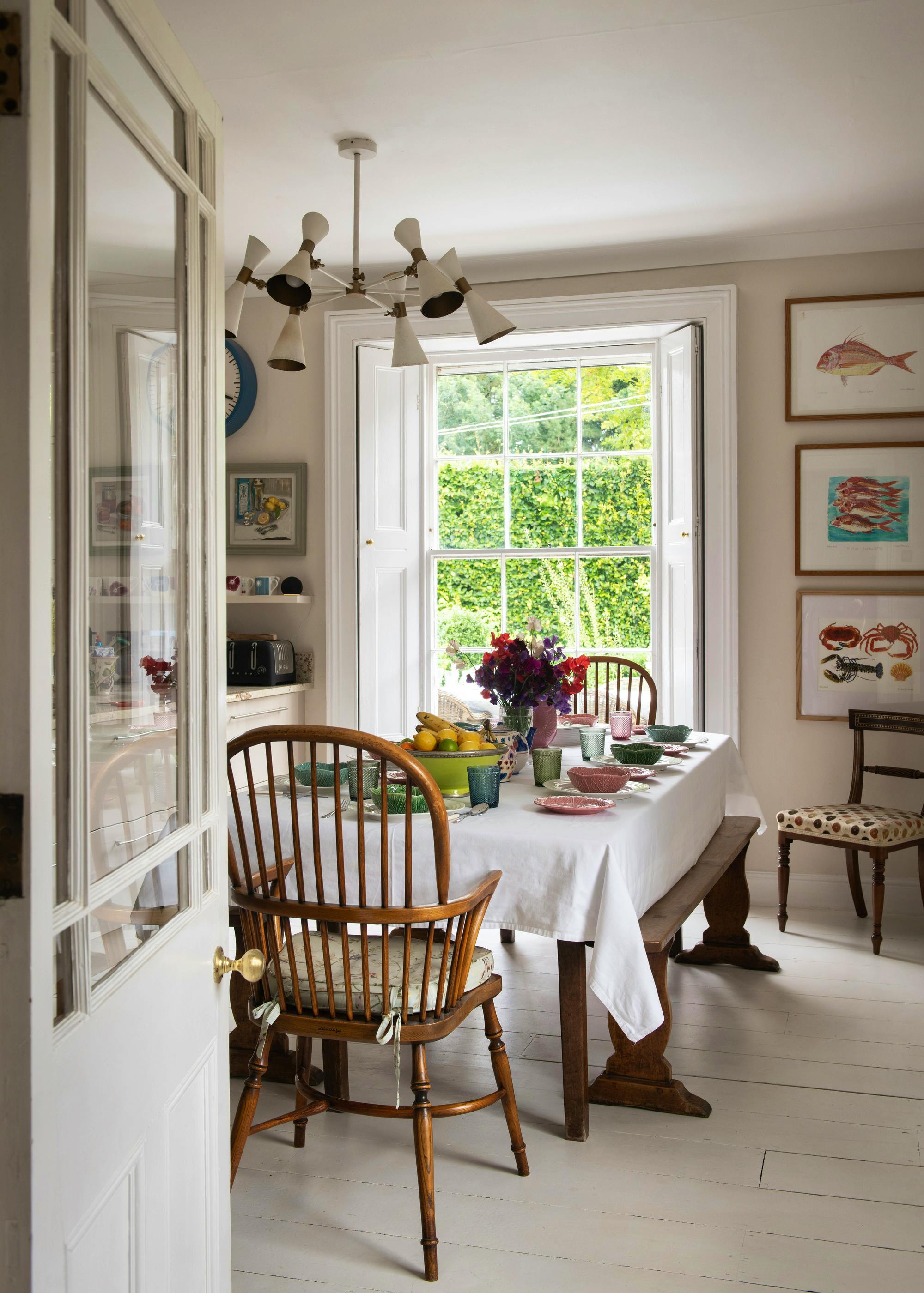 Kitchen from the dining room