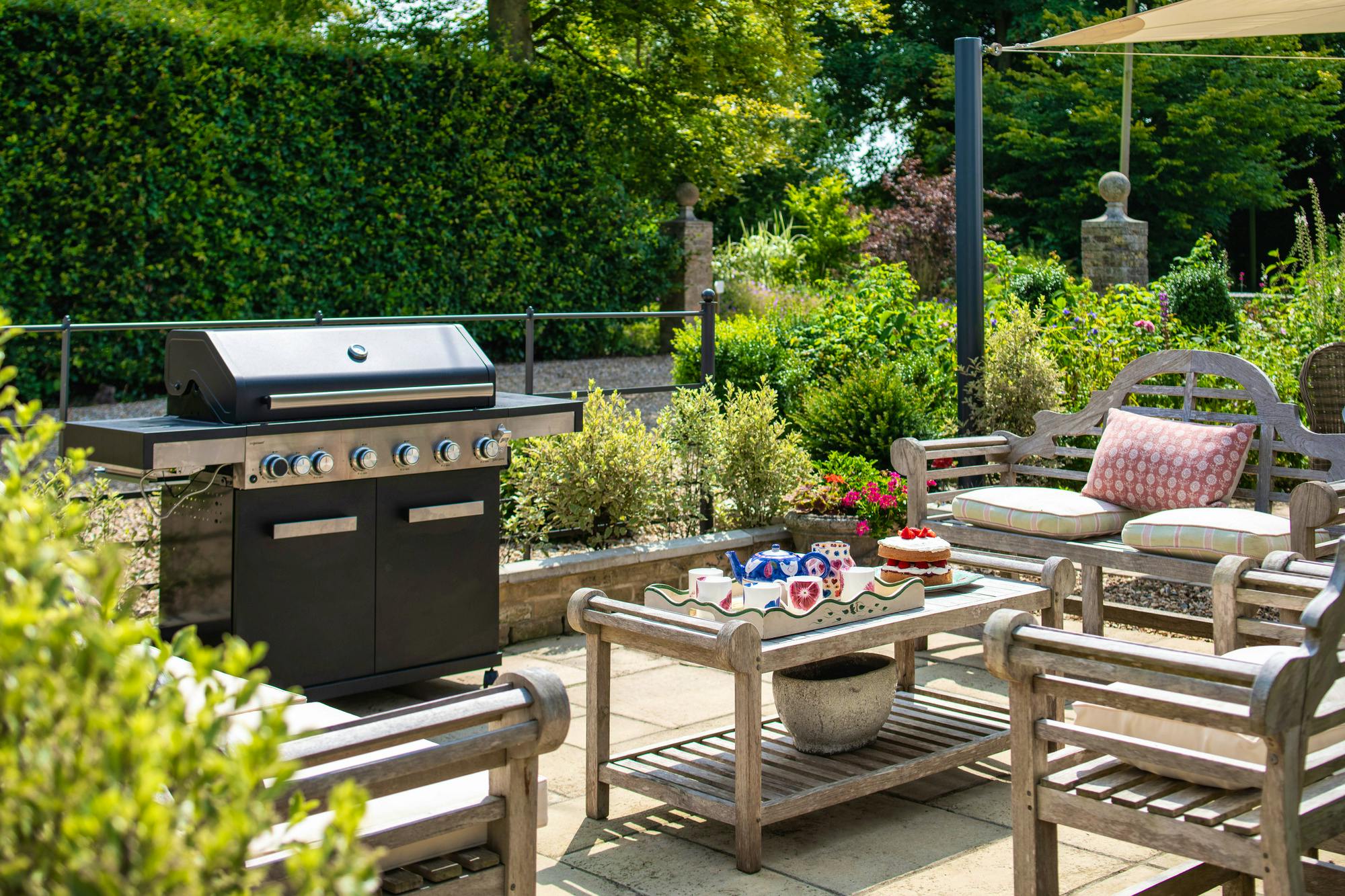 BBQ terrace, anyone for tea?