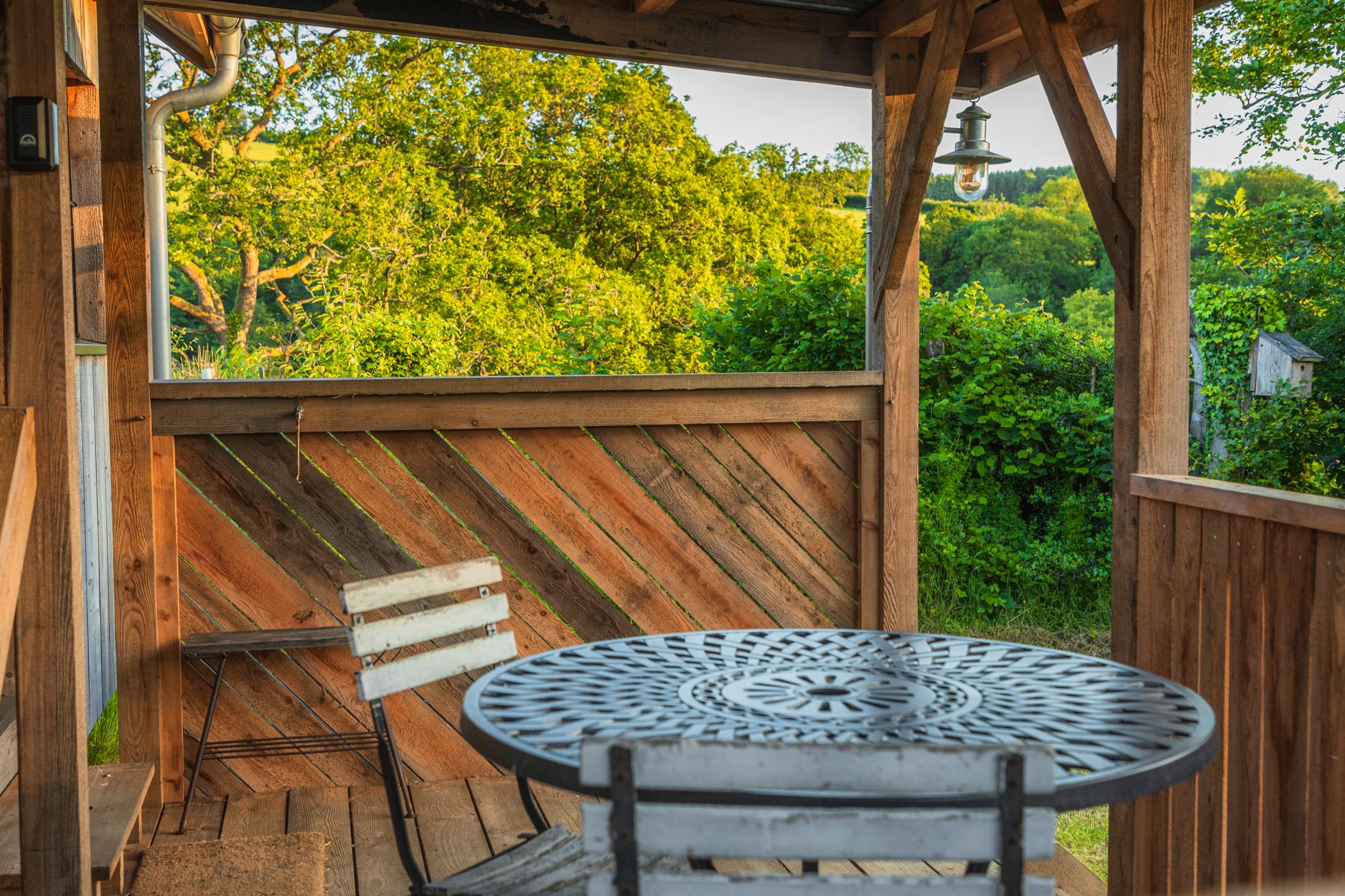 Your own private veranda