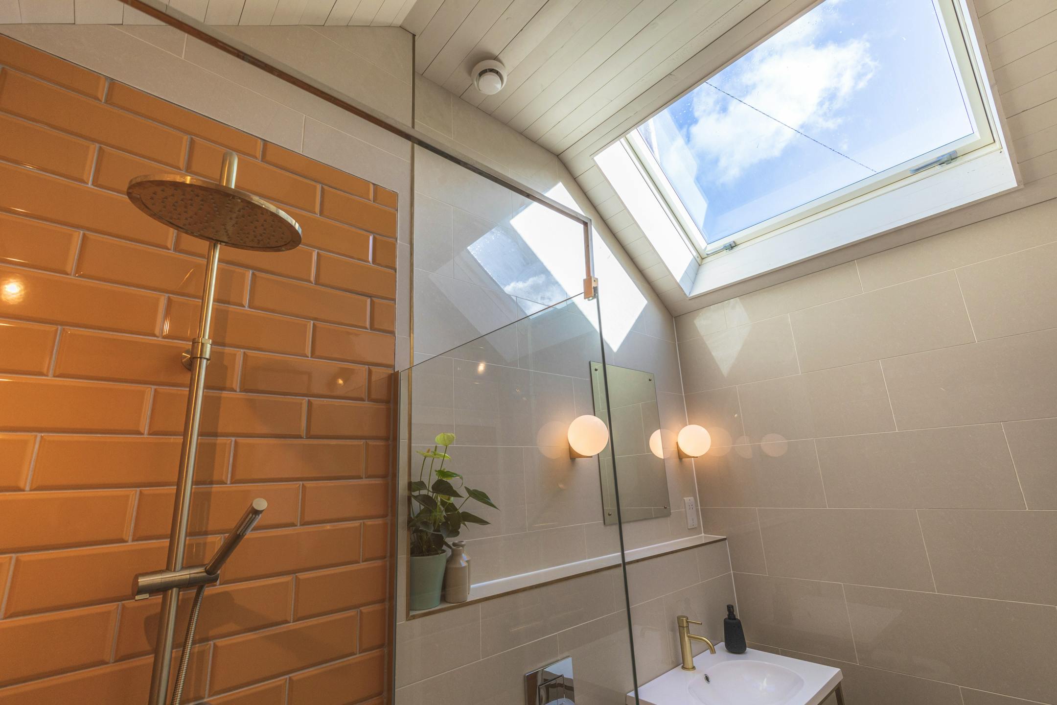 Spa-inspired walk-in Shower Room 