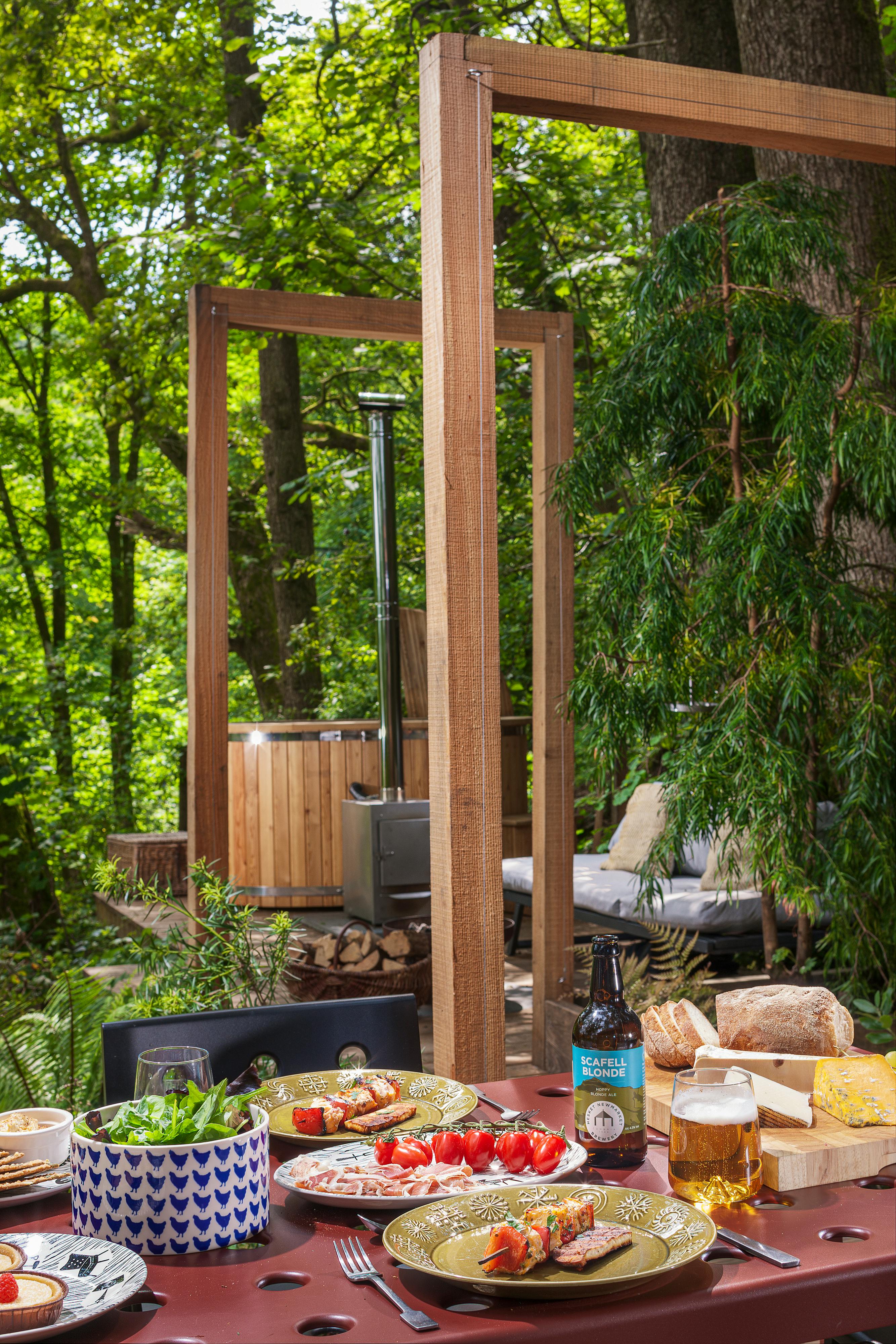 Flexible outdoor spaces abound