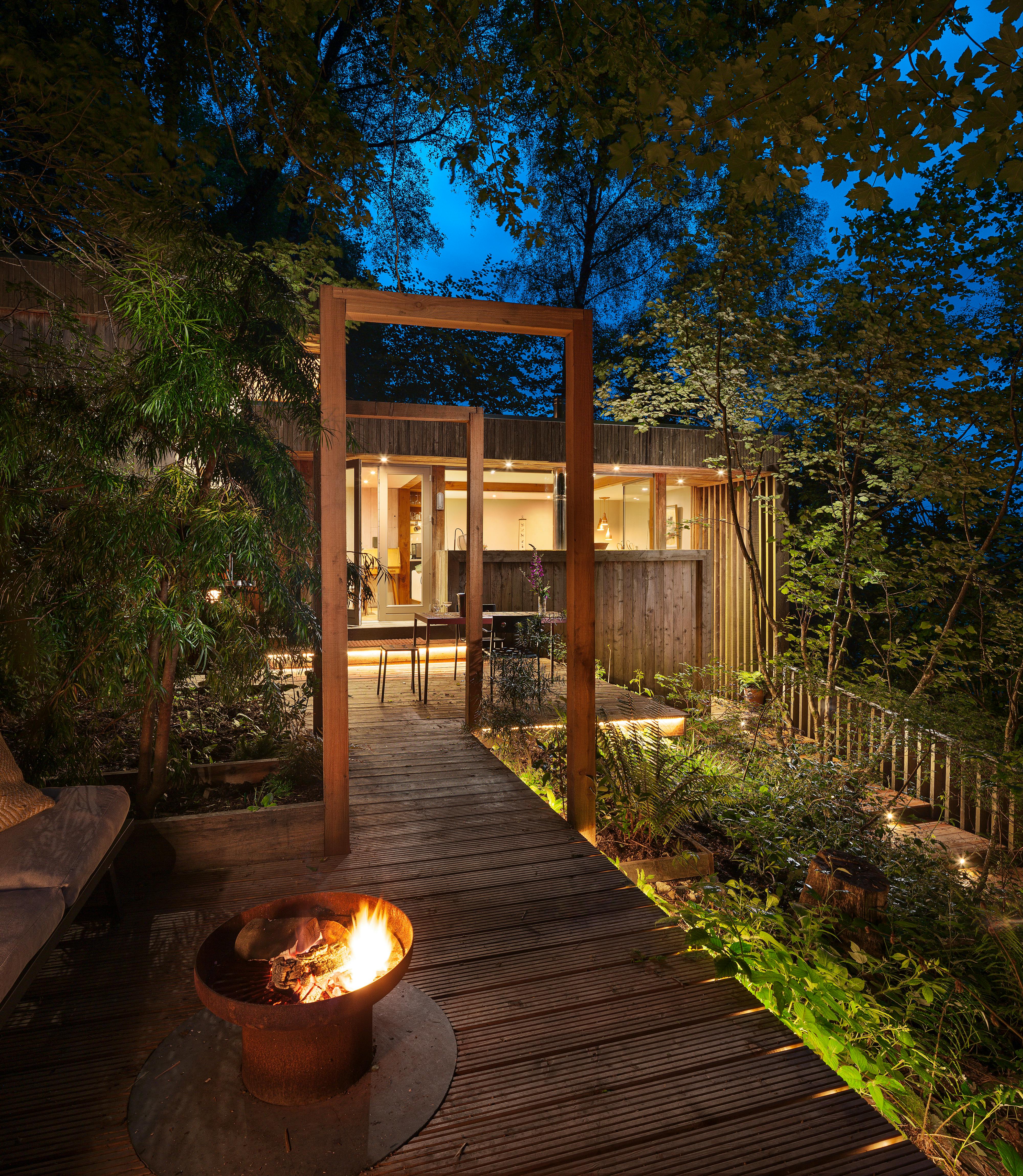 Cosy year-round outside space