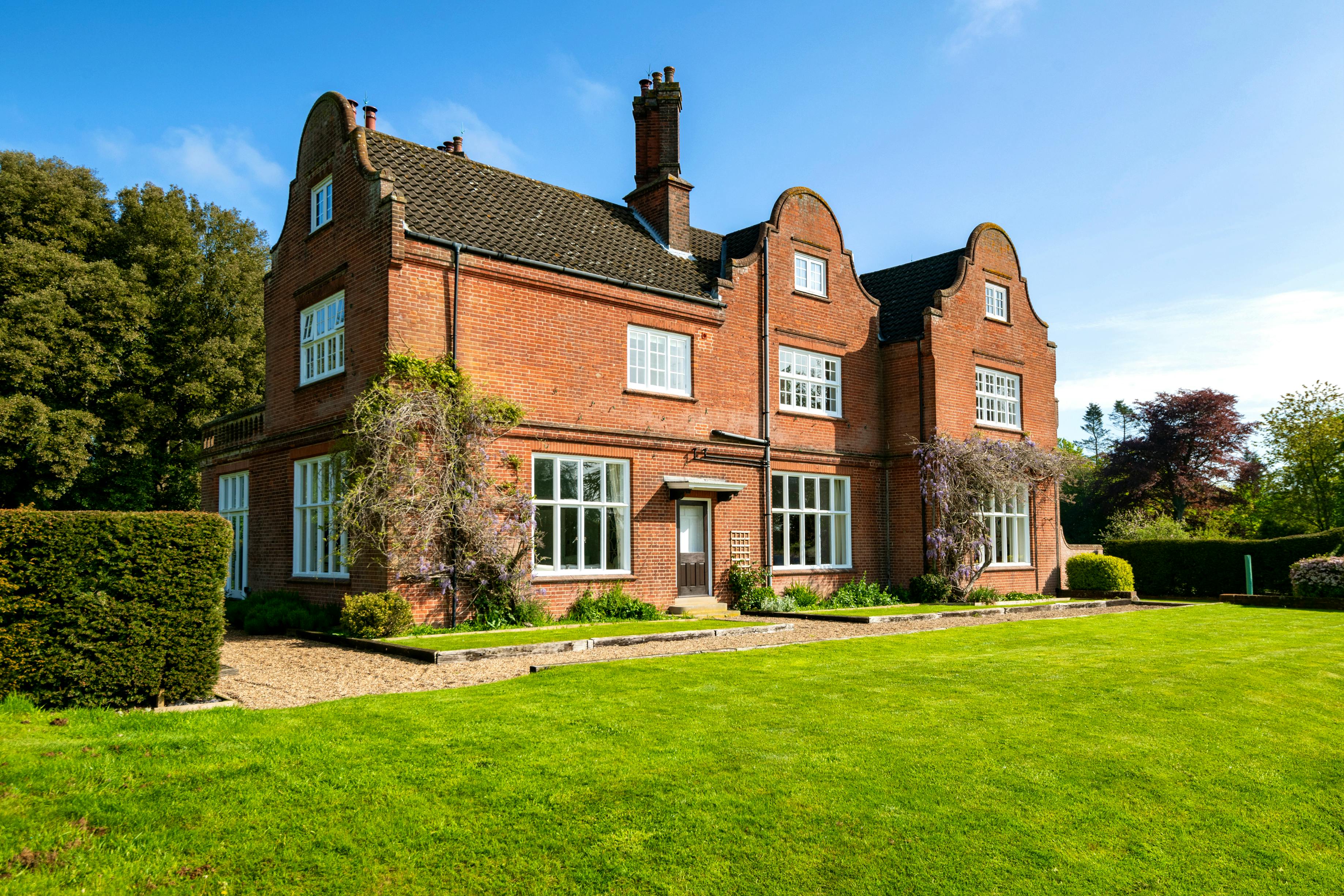 Gresham Hall and lawns