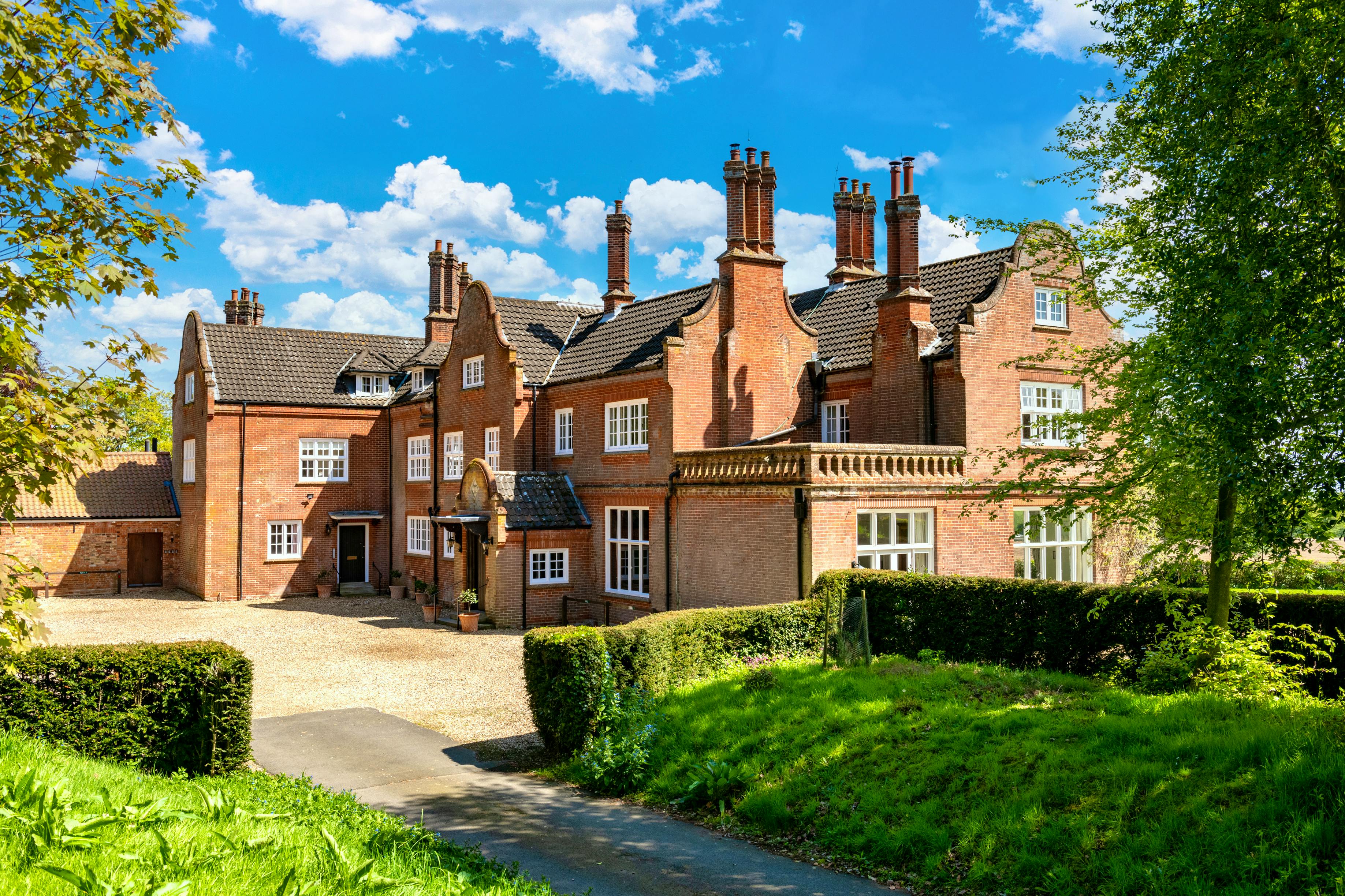 Driveway at Gresham Hall