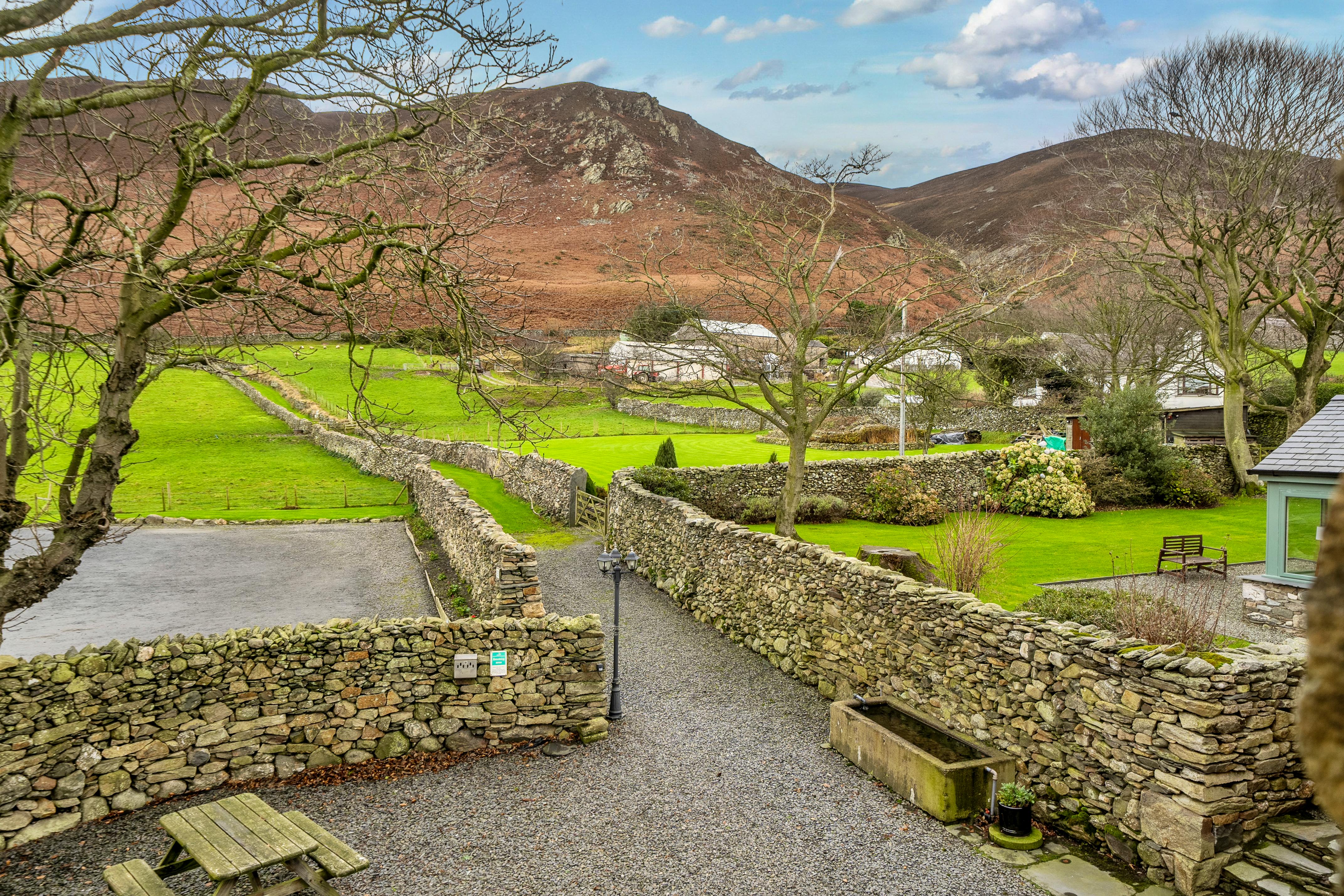Private path leading to the fells