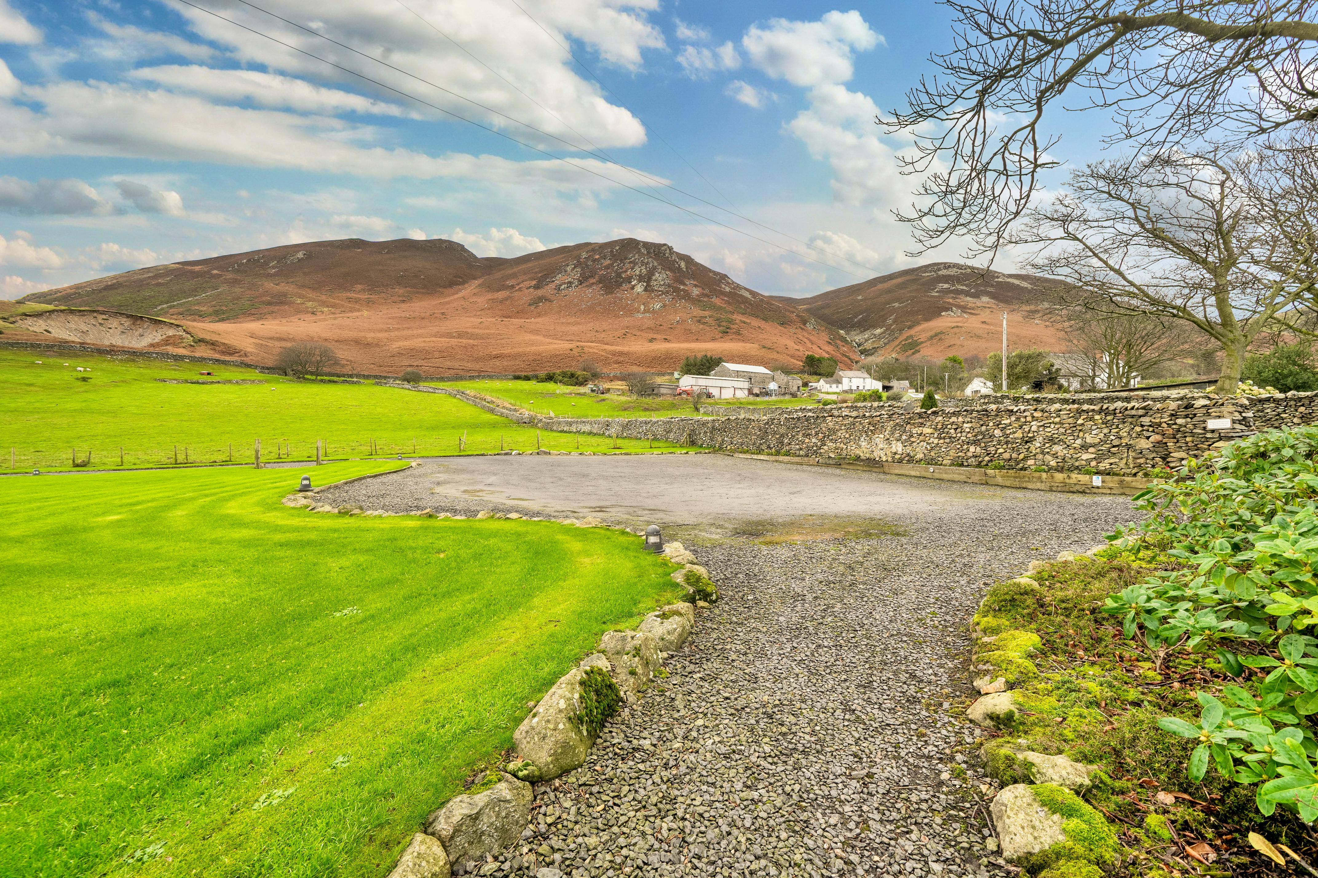 Stunning views from the car park