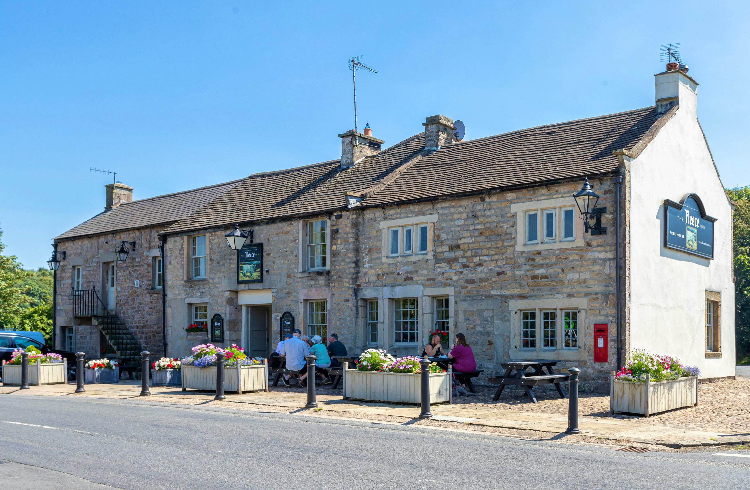 \'The Fleece Inn\' local pub 