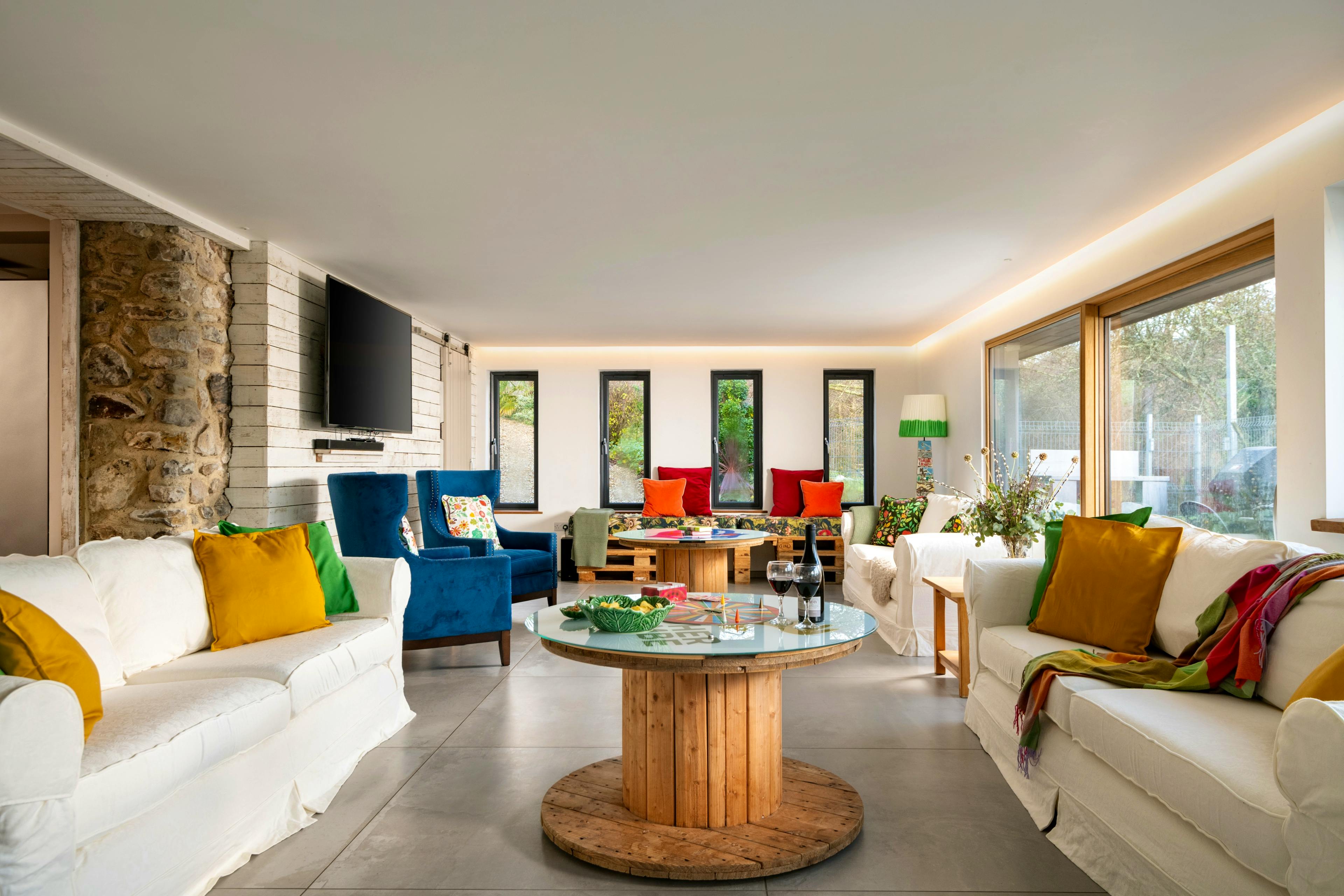 The downstairs sitting room