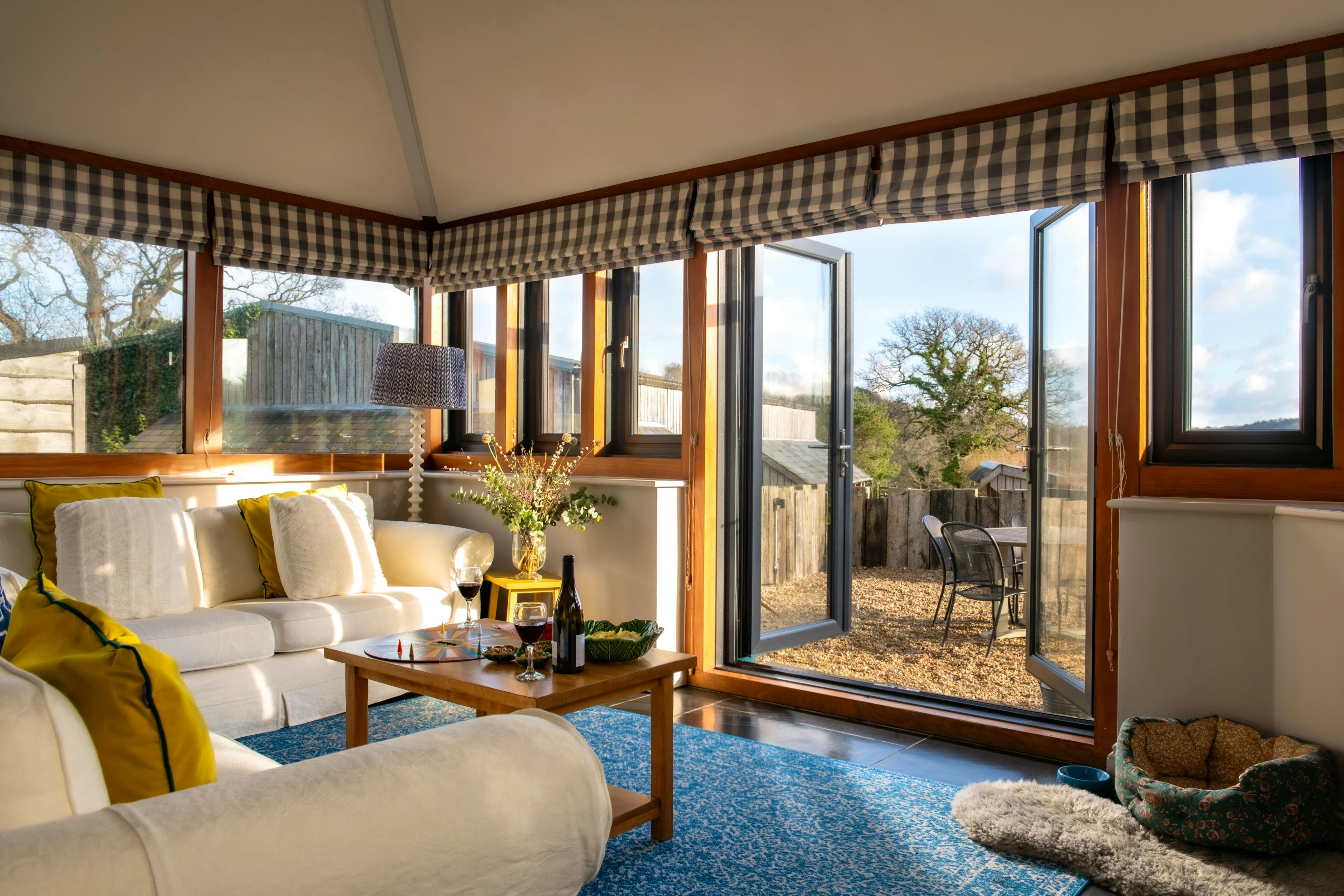 Thatched Living Area