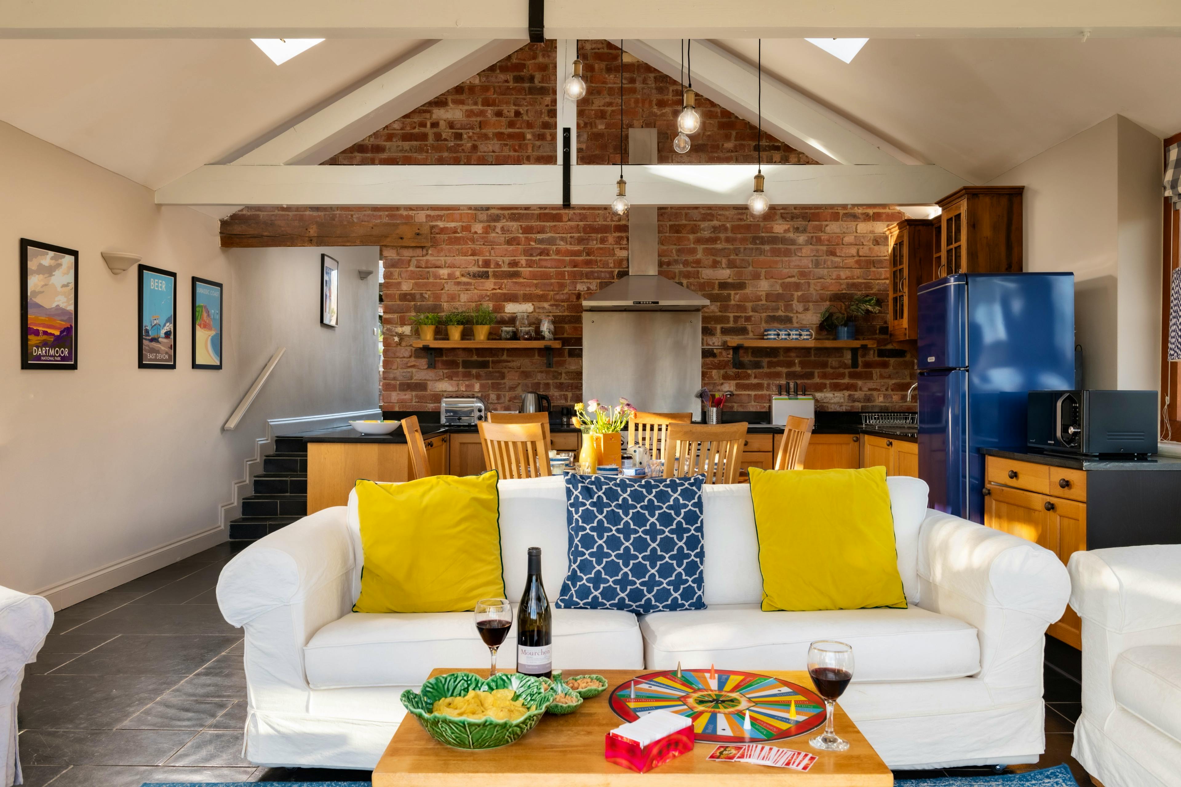 Thatched Living Area