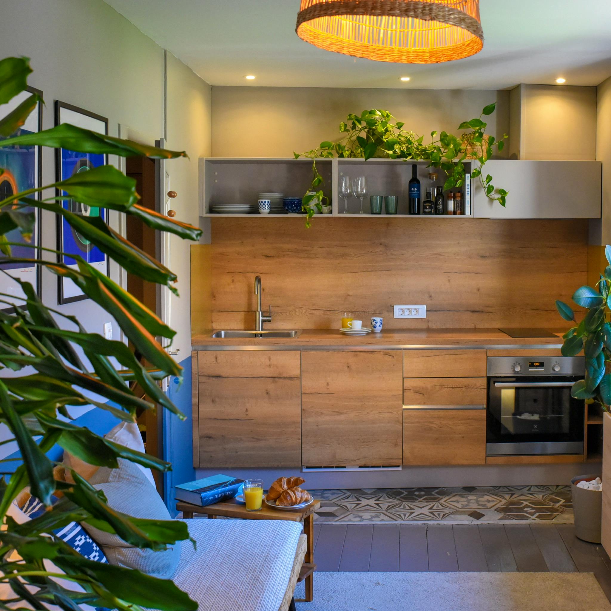 Silvija suite’s kitchen/lounge area