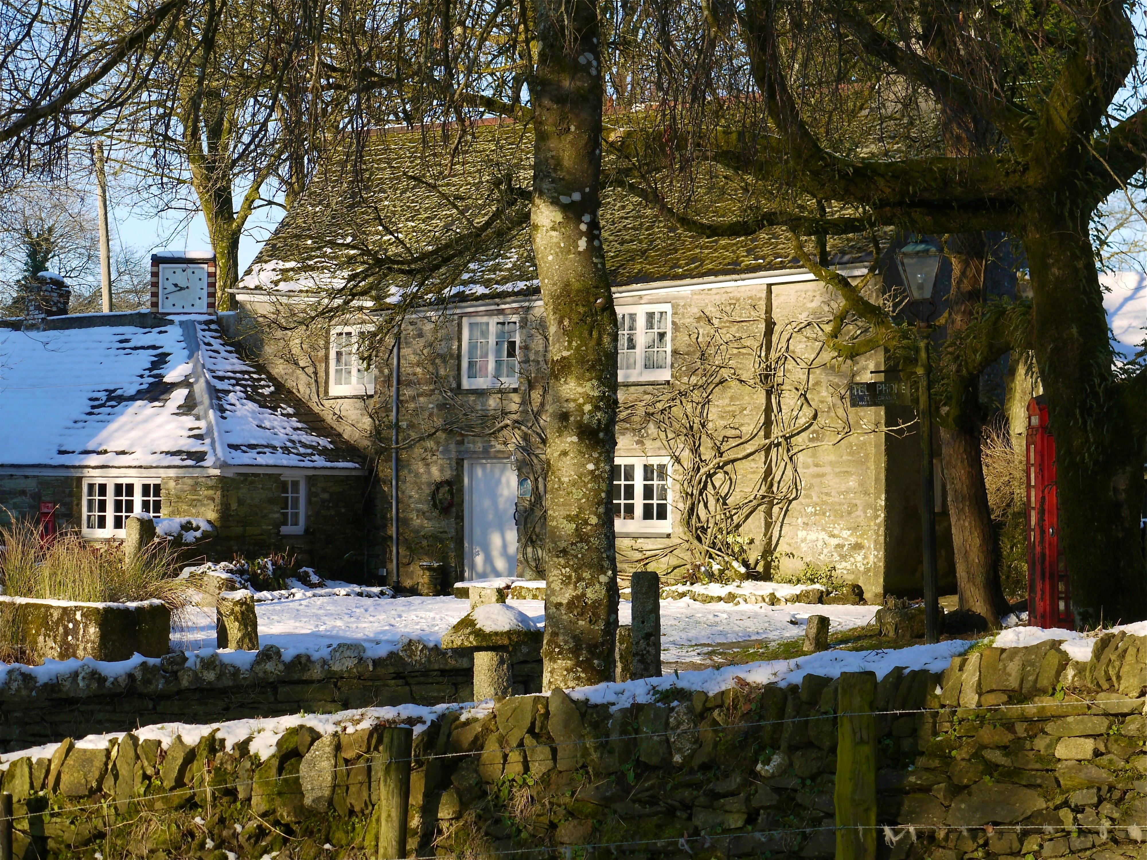 Manor Cottage in Winter