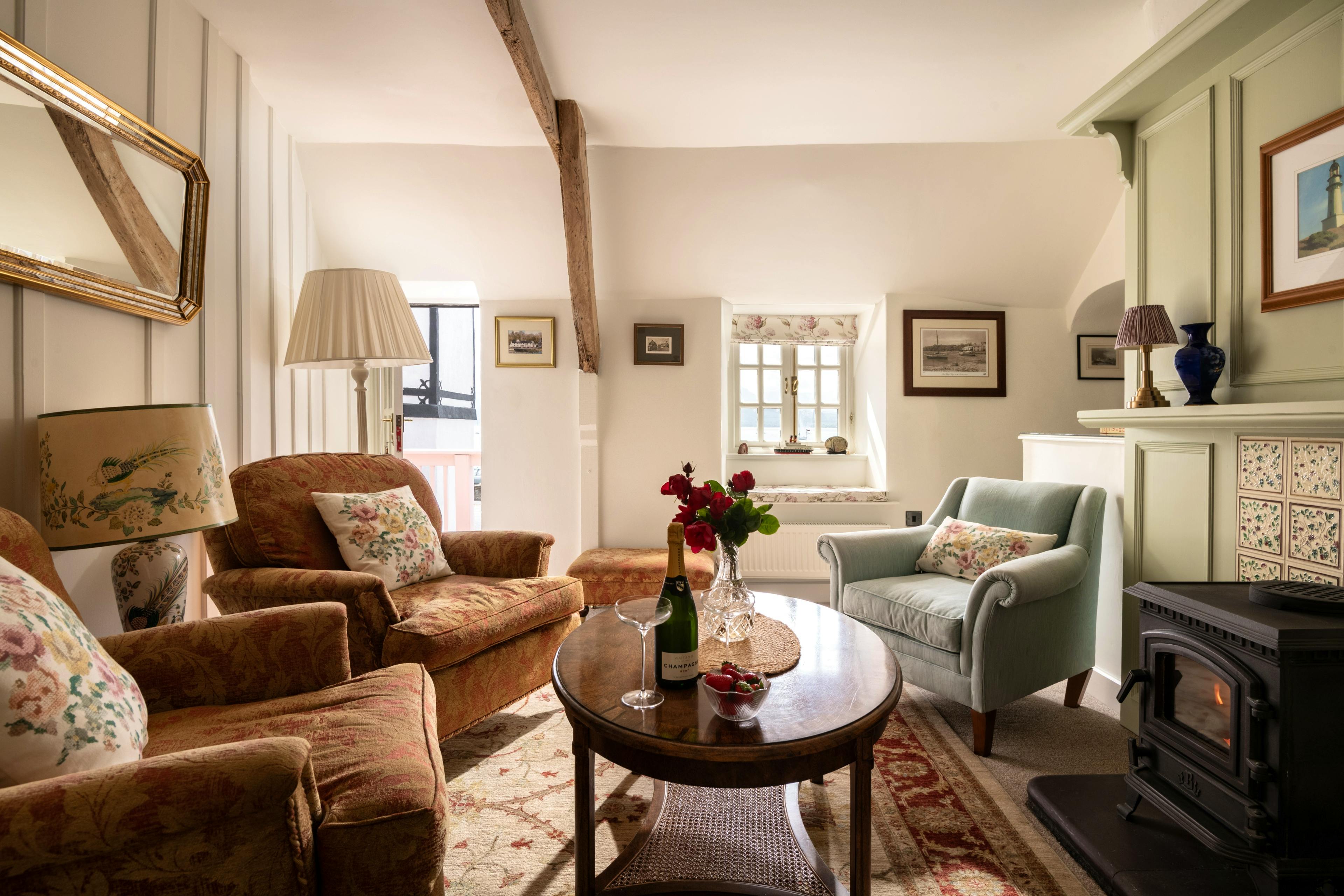 Tranquil upstairs sitting room