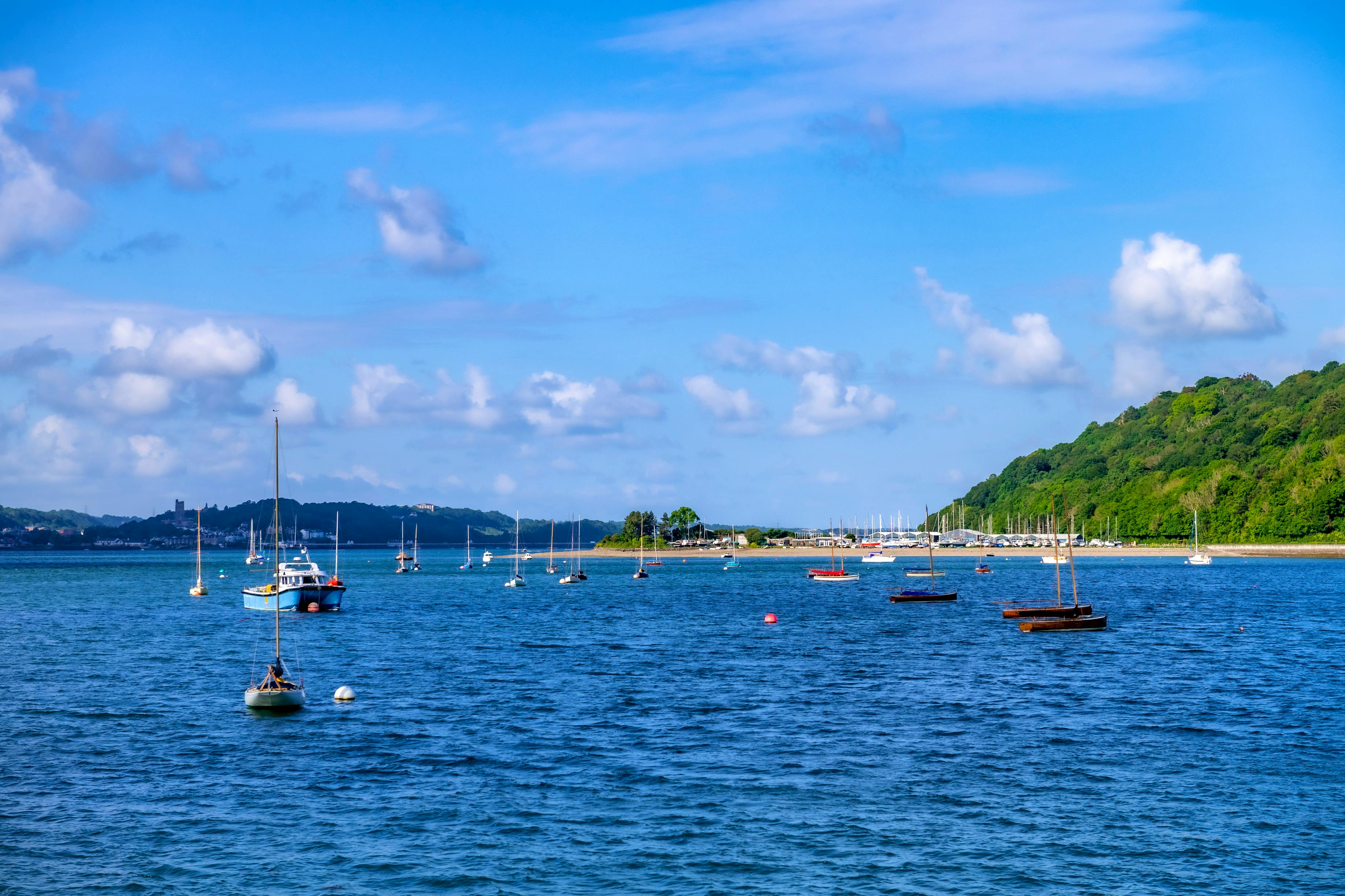 Sea views from outside Porth Hir