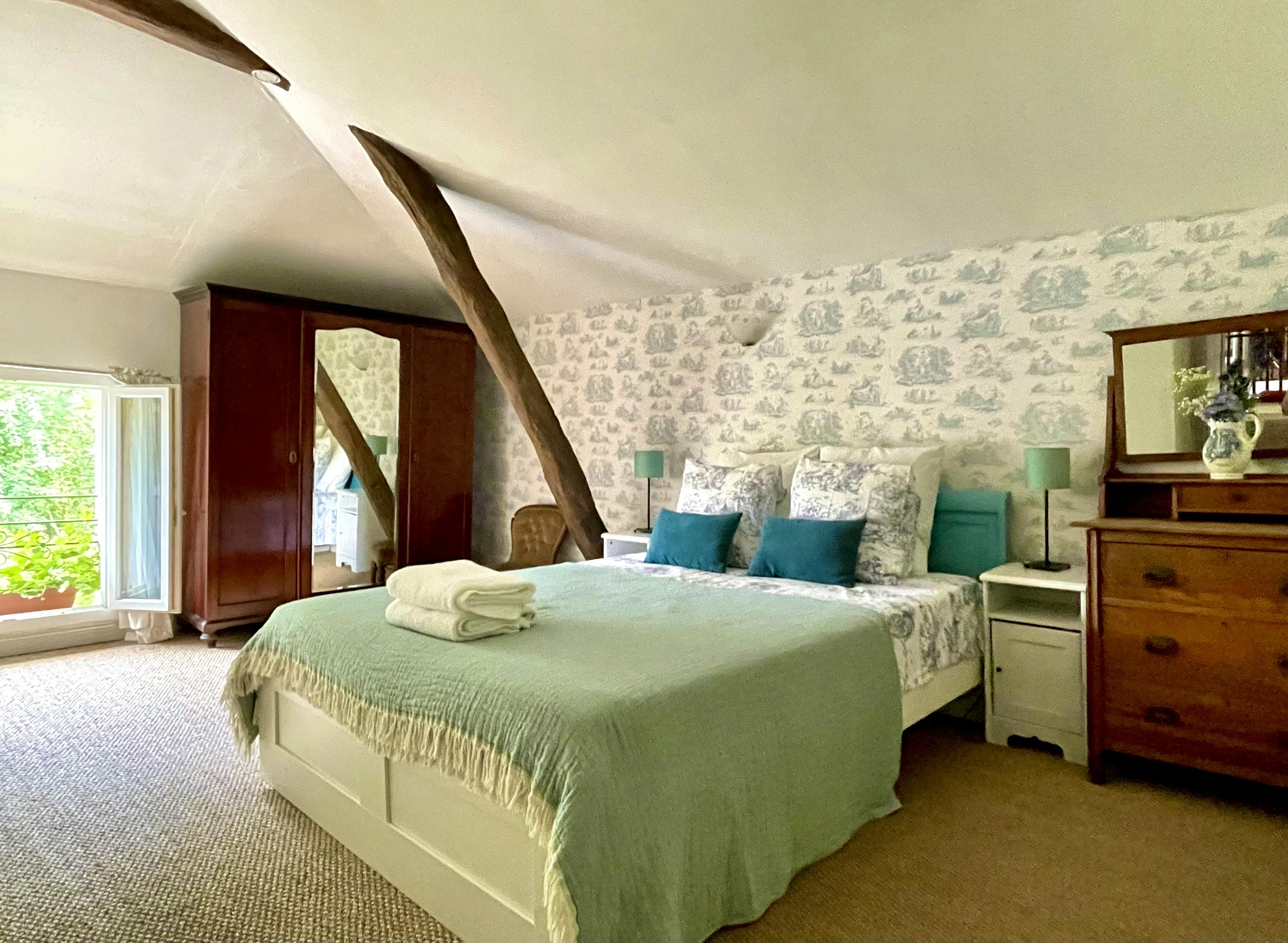 Mrs Peacock Double Bedroom