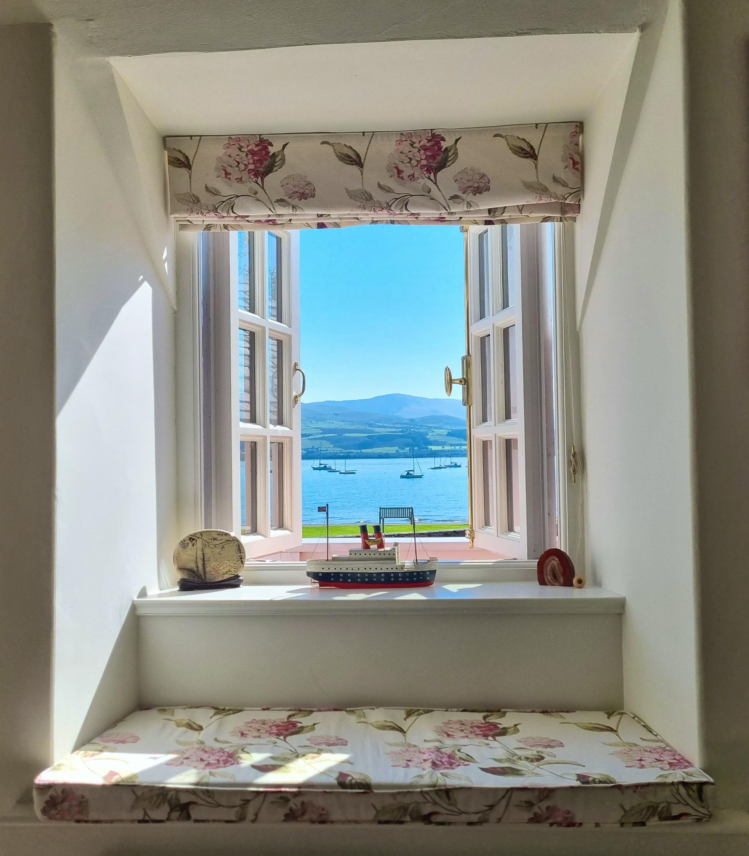 View from the upstairs sitting room