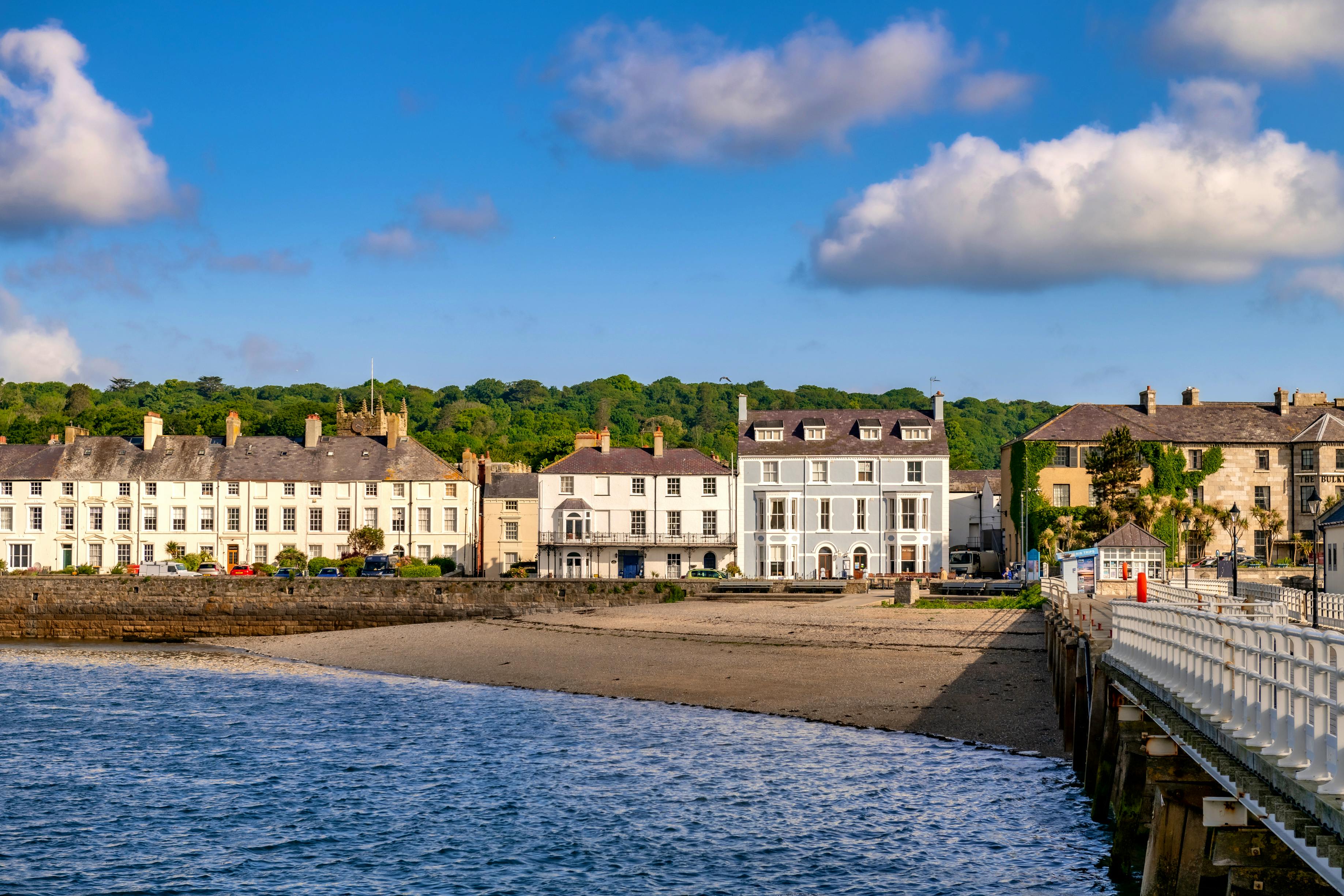 Seafront cafes and pubs Beaumaris