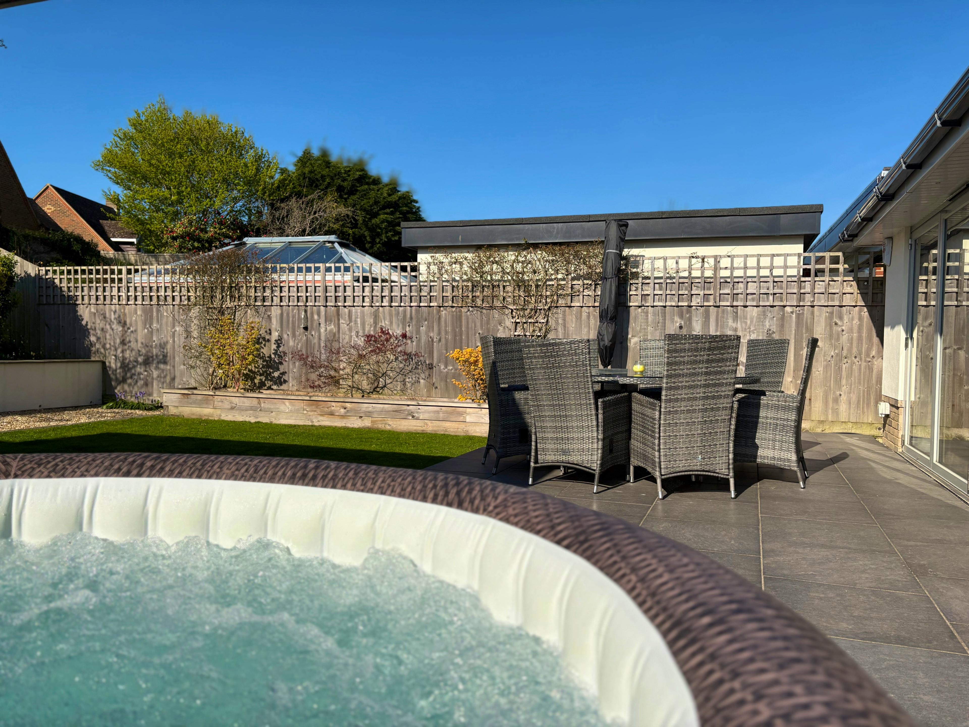 Hot Tub available April - September