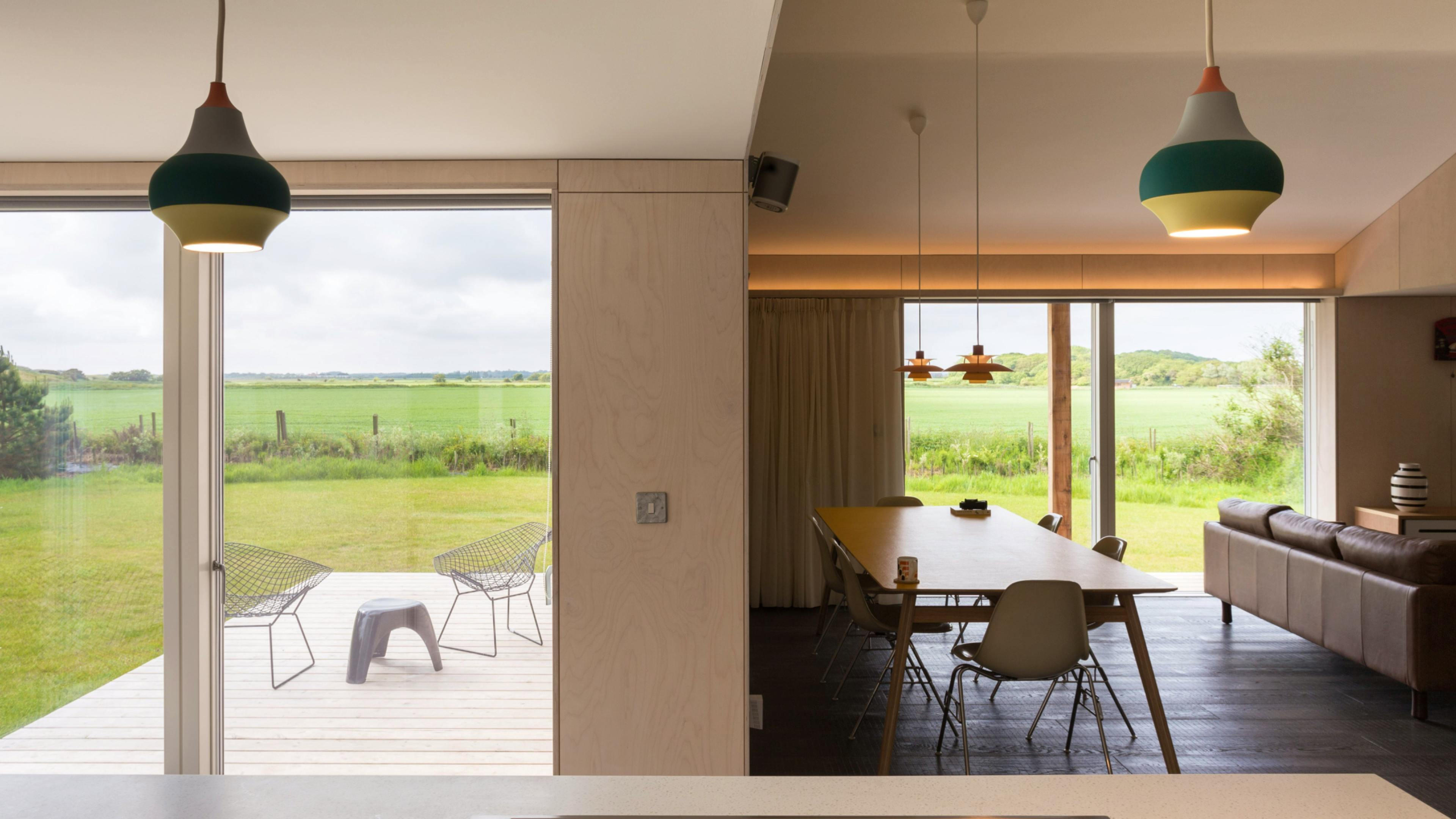 Kitchen Overlooks Rolling Fields