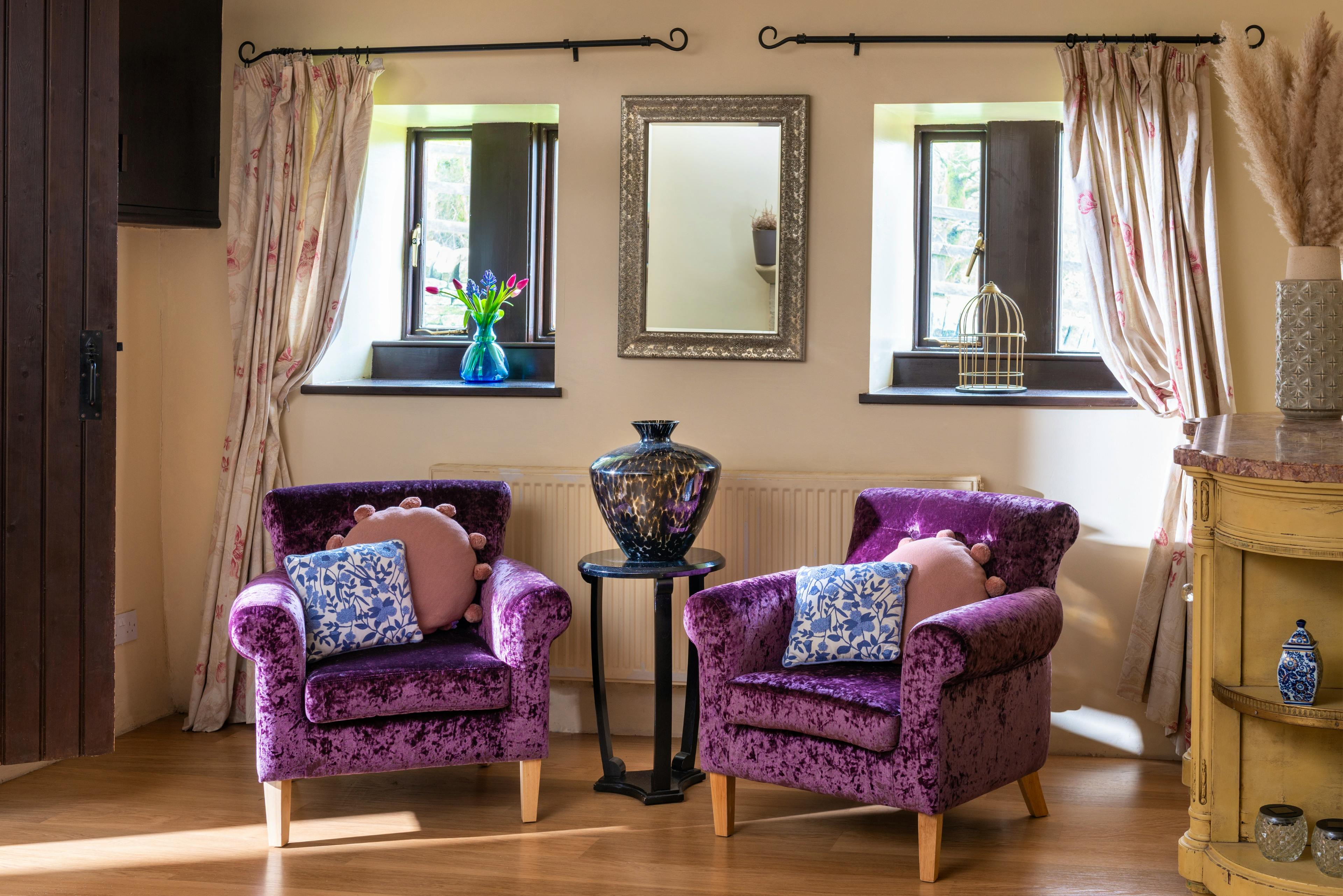 Snug, with cupboard of games