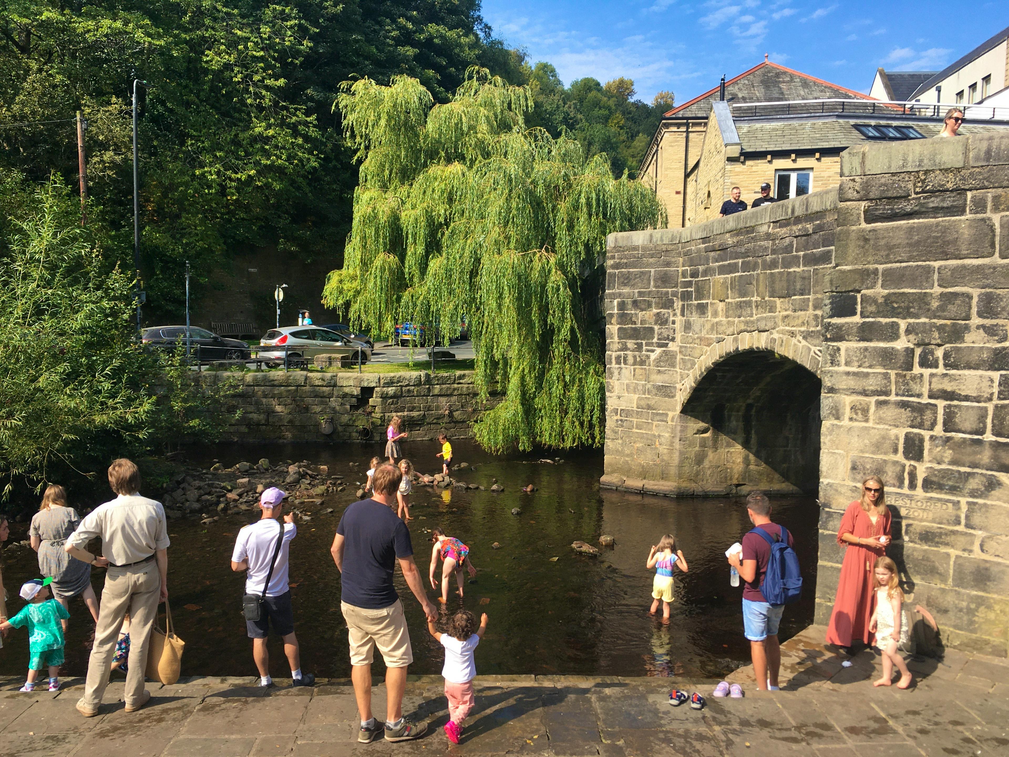Walk to beautiful Hebden Bridge