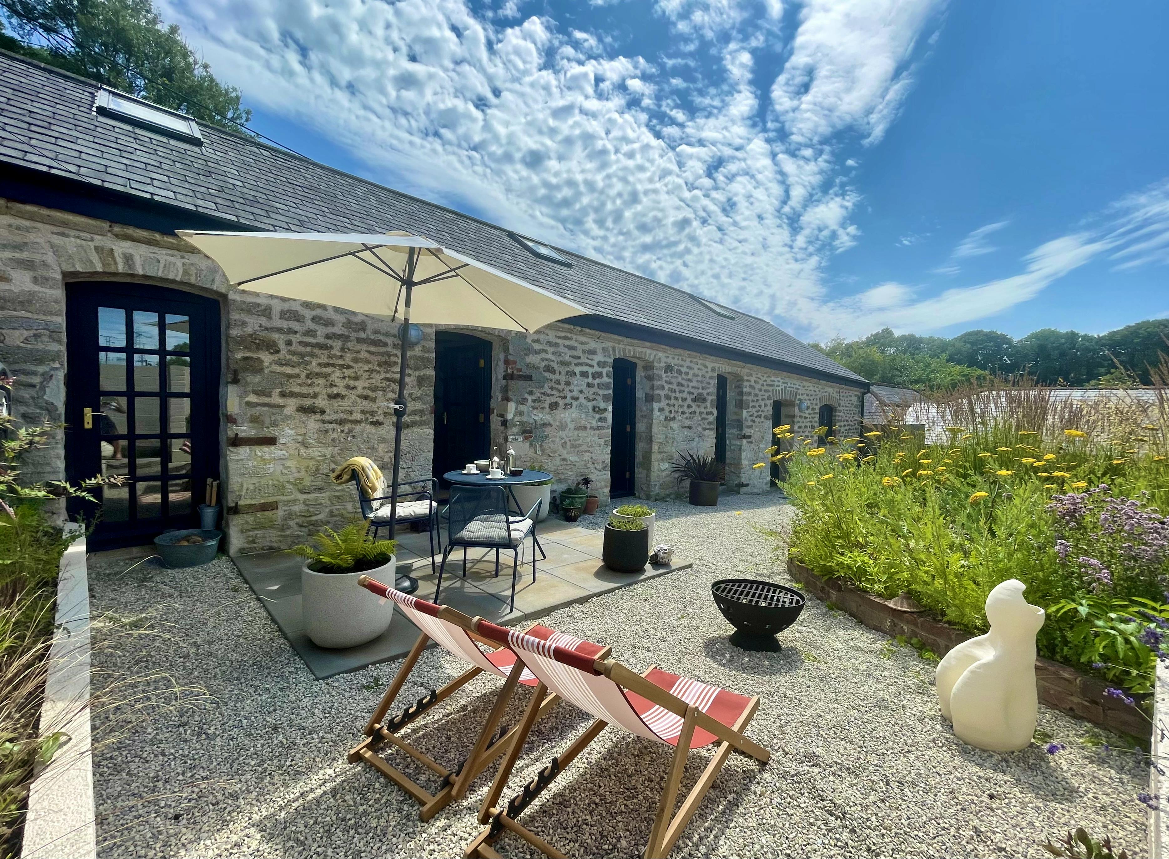 A sunny spot to unwind