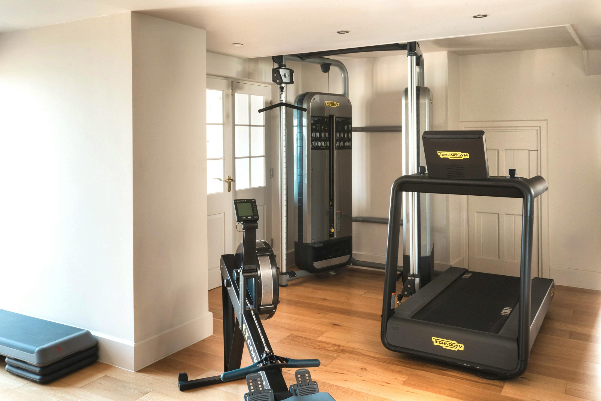 Home gym with premium machines