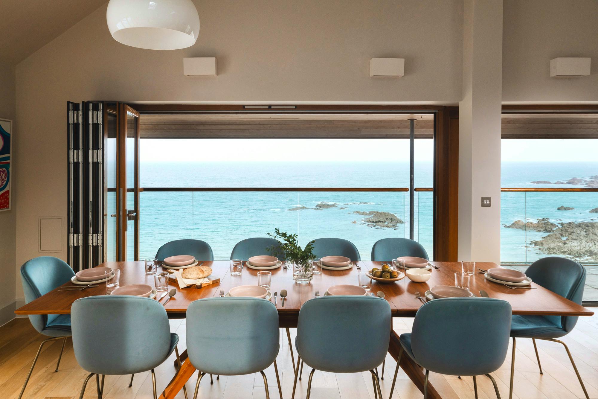 Dine with incredible sea views
